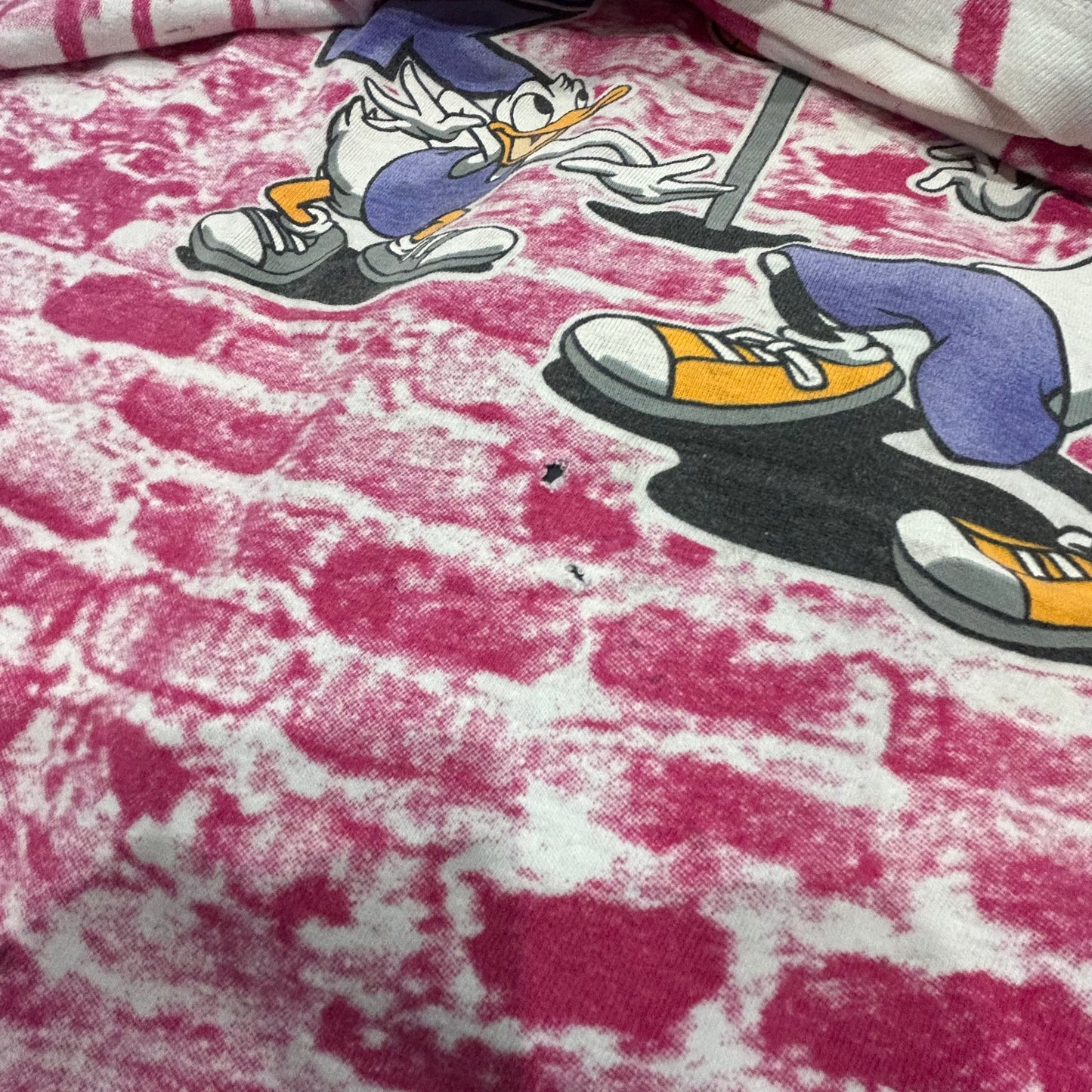 90's MICKEY UNLIMITED "SLAM DUNK" T-shirt (XL)/A6453T-SO