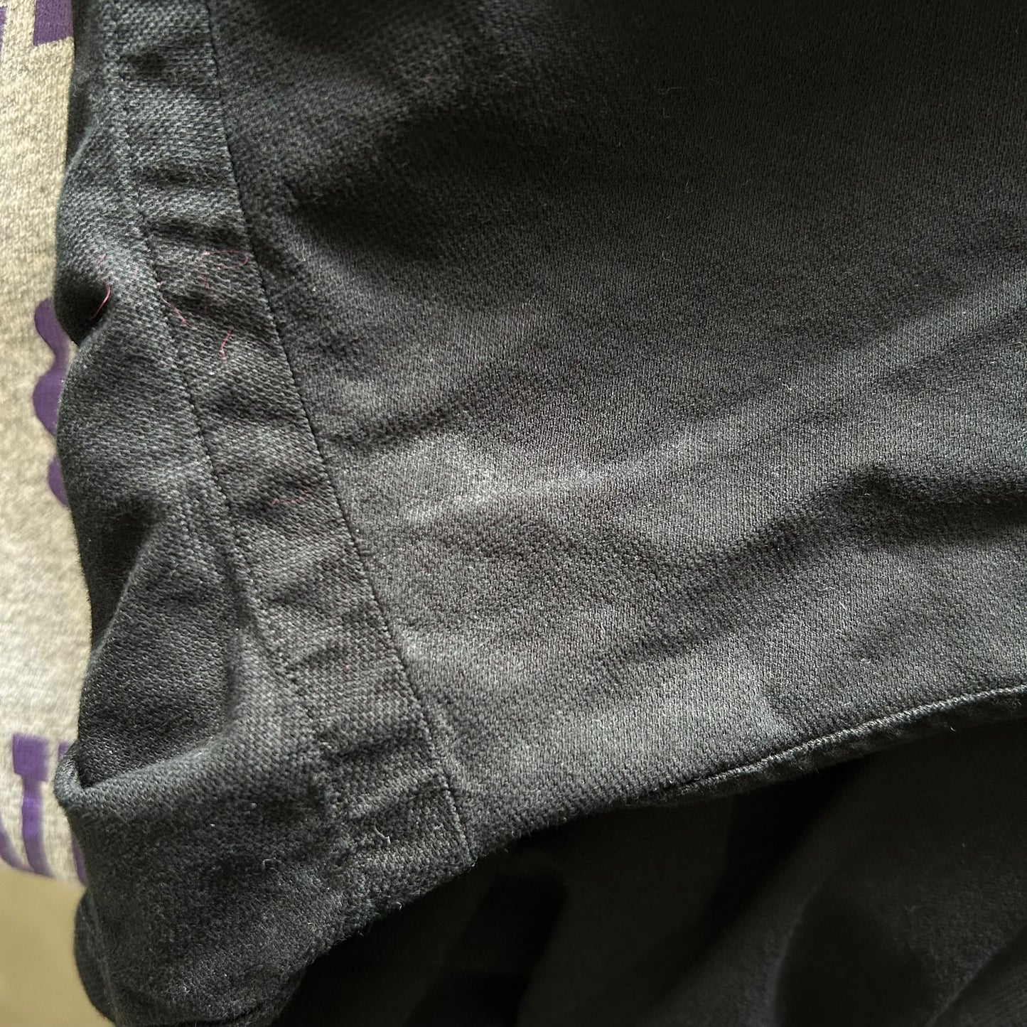 90's Polo Ralph Lauren CALDWELL オープンカラー半袖シャツ コットン裾ポニー 黒(XXL)/A6597SH-SO