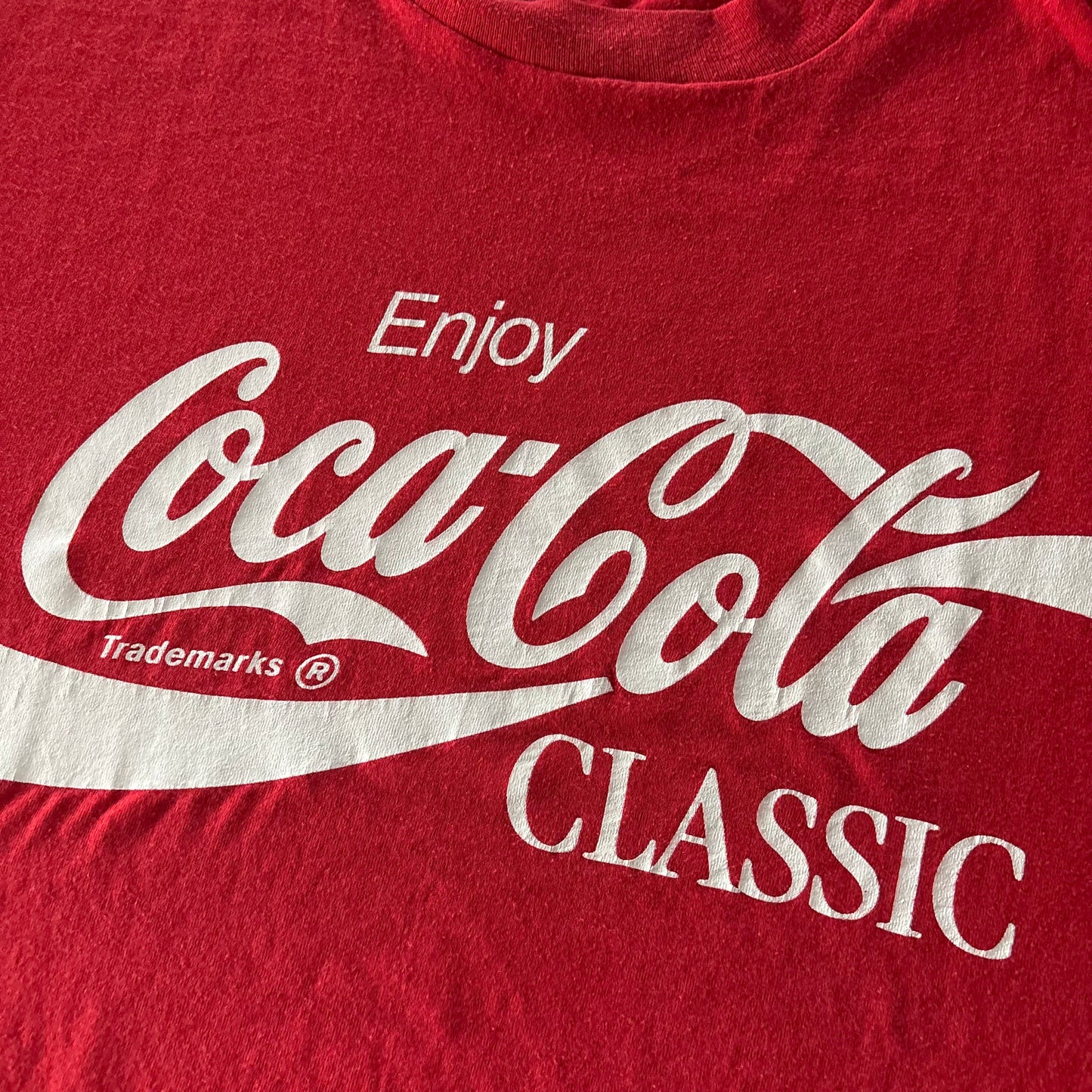 90's SREEN STARS コカコーラ ロゴプリントTシャツ 赤 XL /B2719T-SO