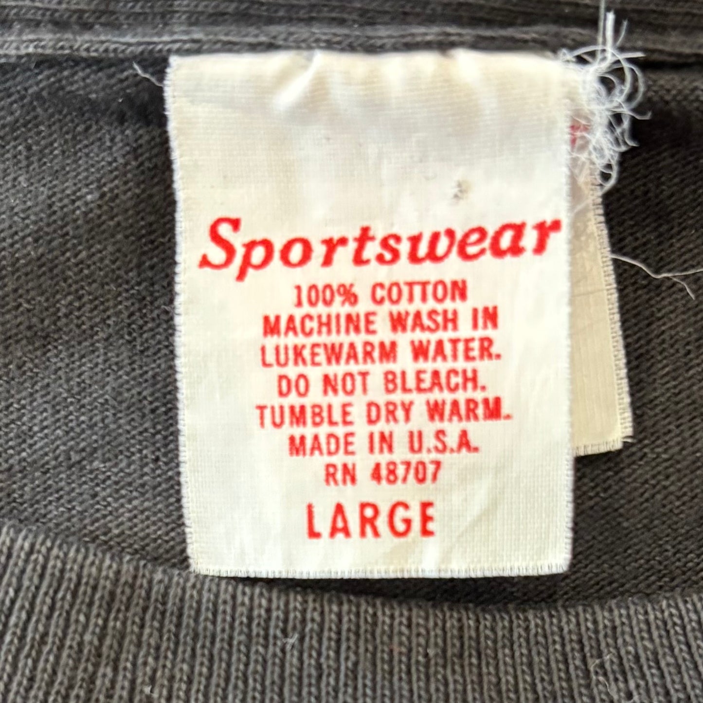 90's Sports wear ELTON JOHN ツアーTシャツ 黒 L /A7459T-SO