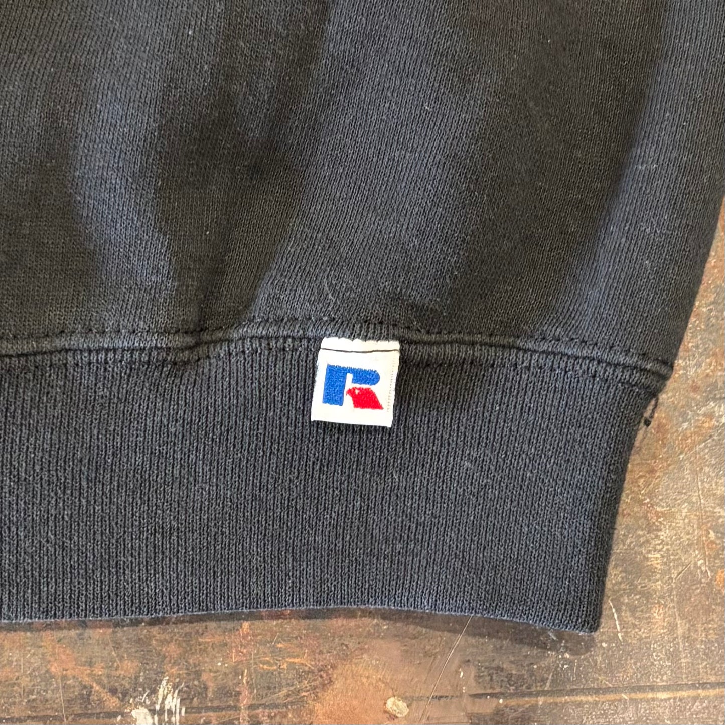 90's Russell Athletic ラッセル カレッジスウェット Bettendorf 黒 (XL)/A5819SW-SO