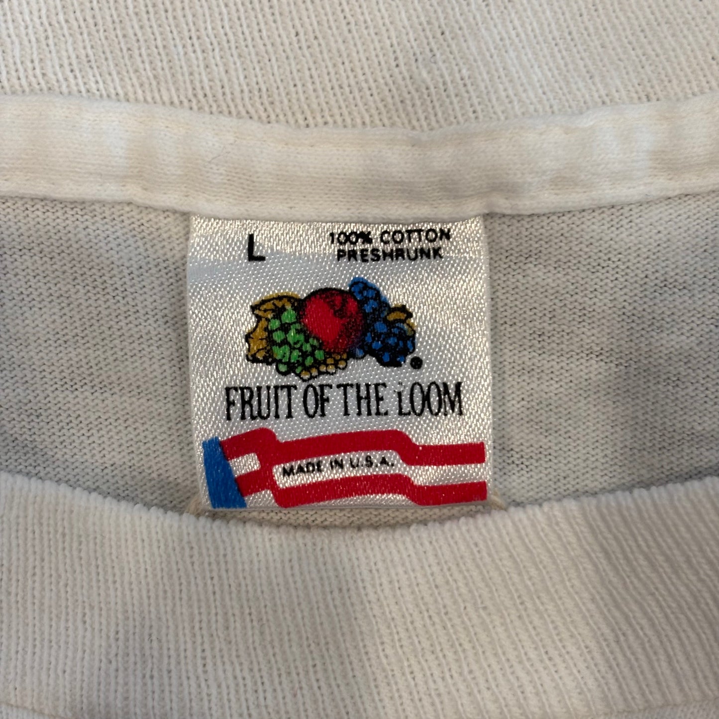 90's Fruit of the loom The Nature Company 昆虫 ハチ Tシャツ 白 (L)/B2581T-SO