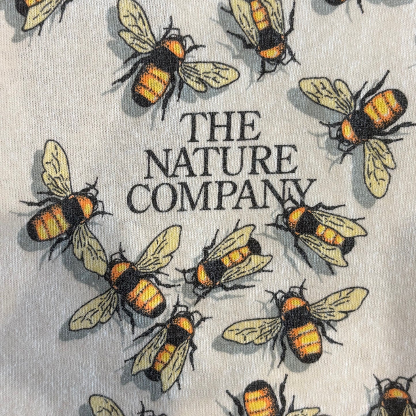 90's Fruit of the loom The Nature Company 昆虫 ハチ Tシャツ 白 (L)/B2581T-SO