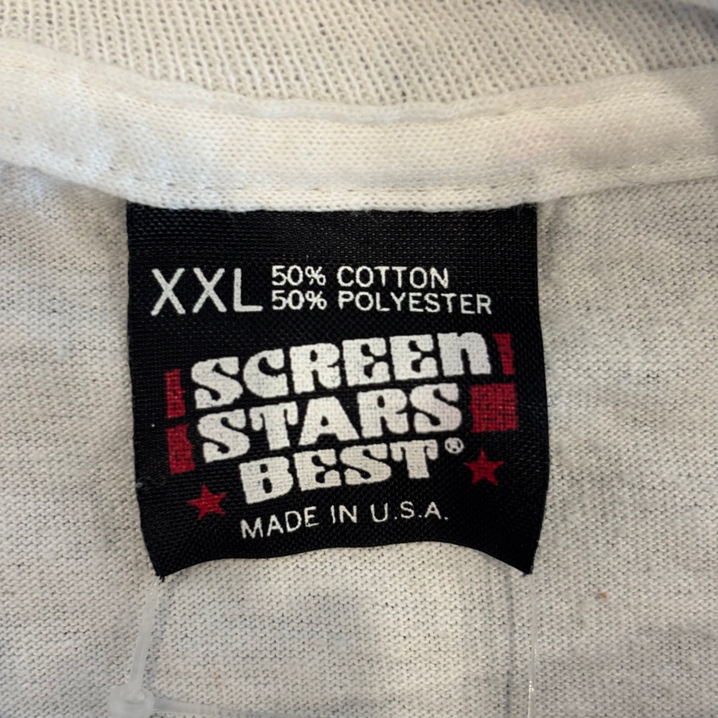 90's SCREEN STARS Acappella IS グループ アカペラ Tシャツ 白 (XXL)/B1968T-SO