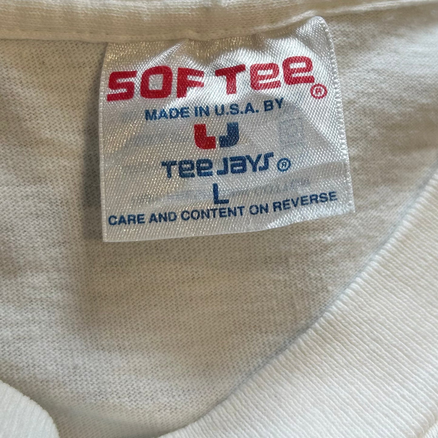 90's SOF Tee TOWER RECORDS NEW ORLEANS タワレコTシャツ 白(L)/A6410T-SO