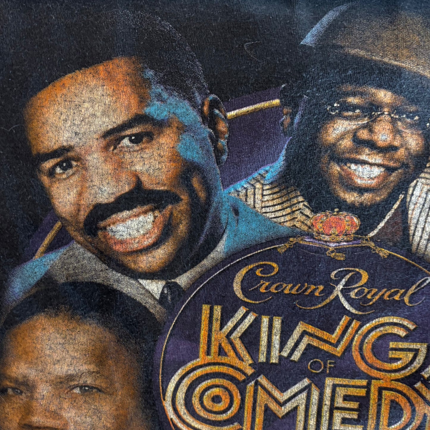 90's All Sport KING COMEDYツアーTシャツ 黒 (XL)/A7591T-SO