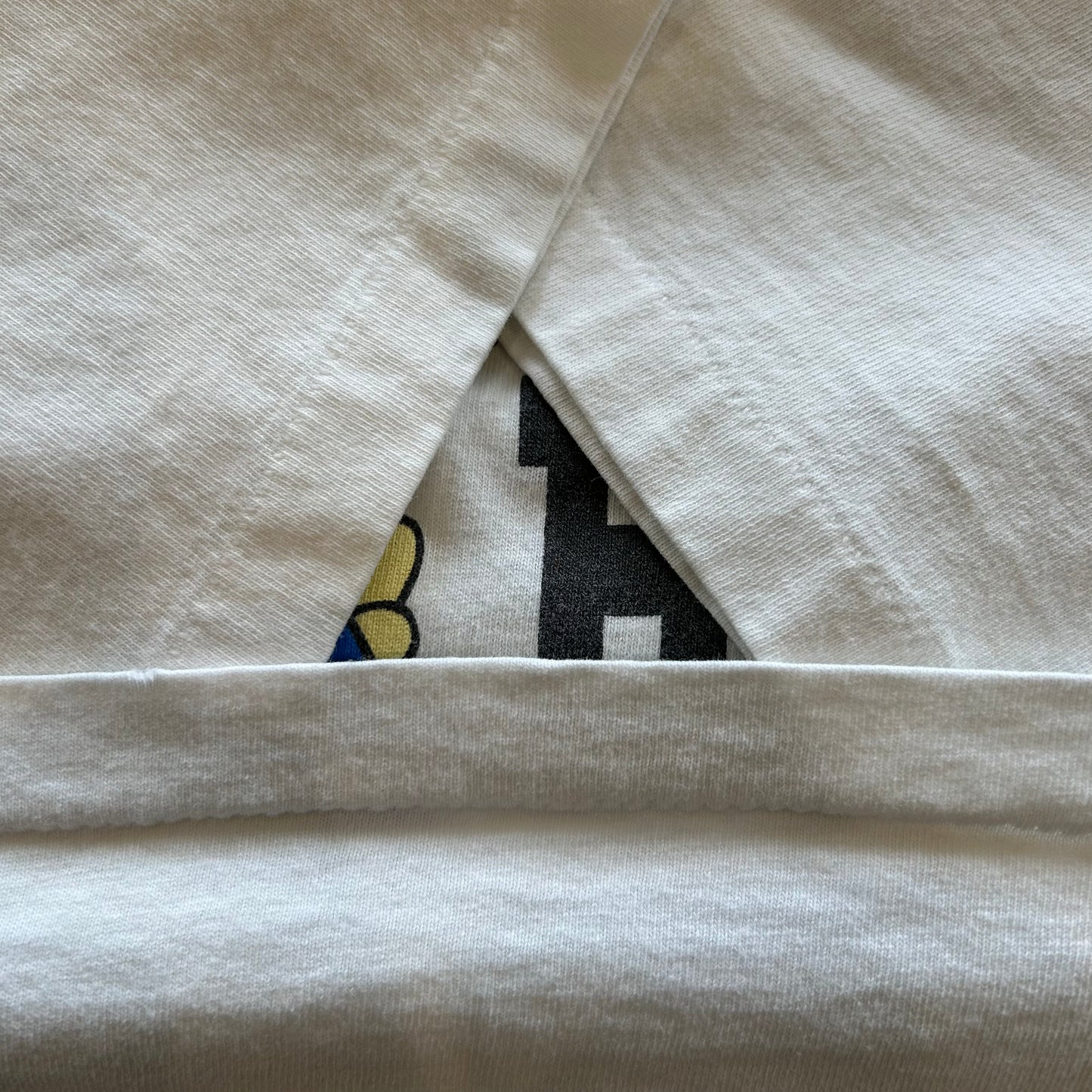90's WARNER BROS ポーキー・ピッグ キャラクターTシャツ Looney Tunes白(L)/B2073T-SO