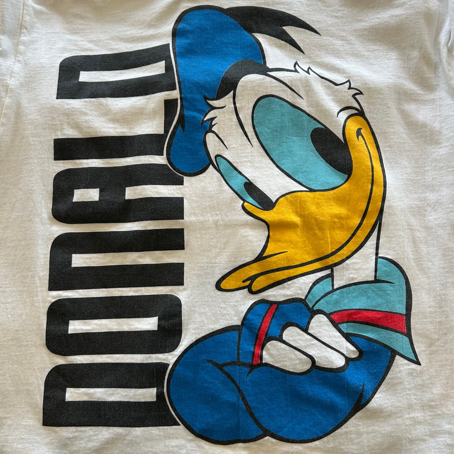 90's Mickey&Co. ドナルドダック プリントTシャツ 白(One Size)/B1966T-SO