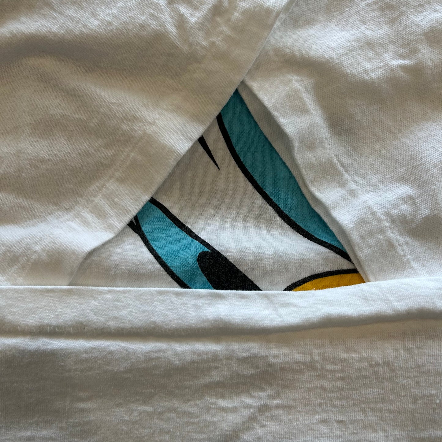 90's Mickey&Co. ドナルドダック プリントTシャツ 白(One Size)/B1966T-SO