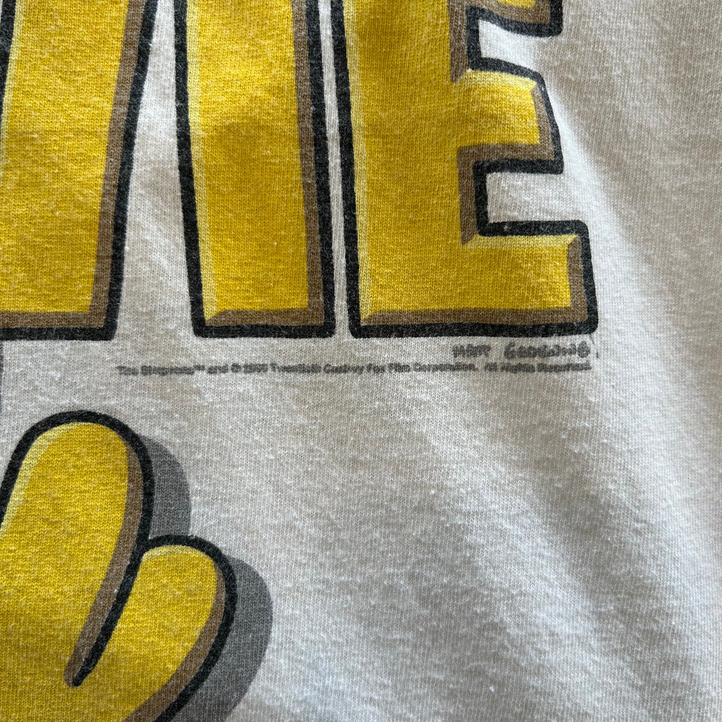 00's THE SIMPSONS MOVIE シンプソンズ Tシャツ ムービーT 白/B1951T-SO