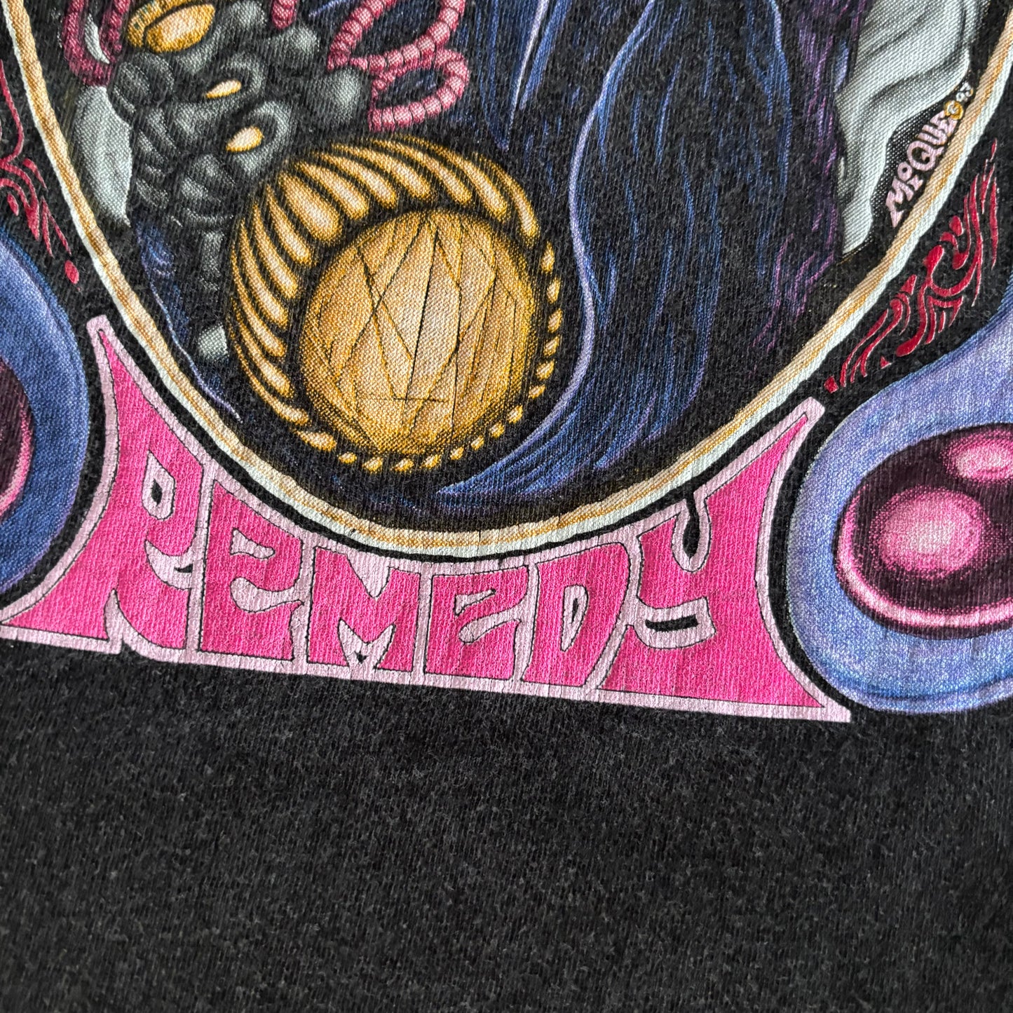 90's Lee The Black Crowes 両面プリント バンドTシャツ 黒 XL /A7615T-SO