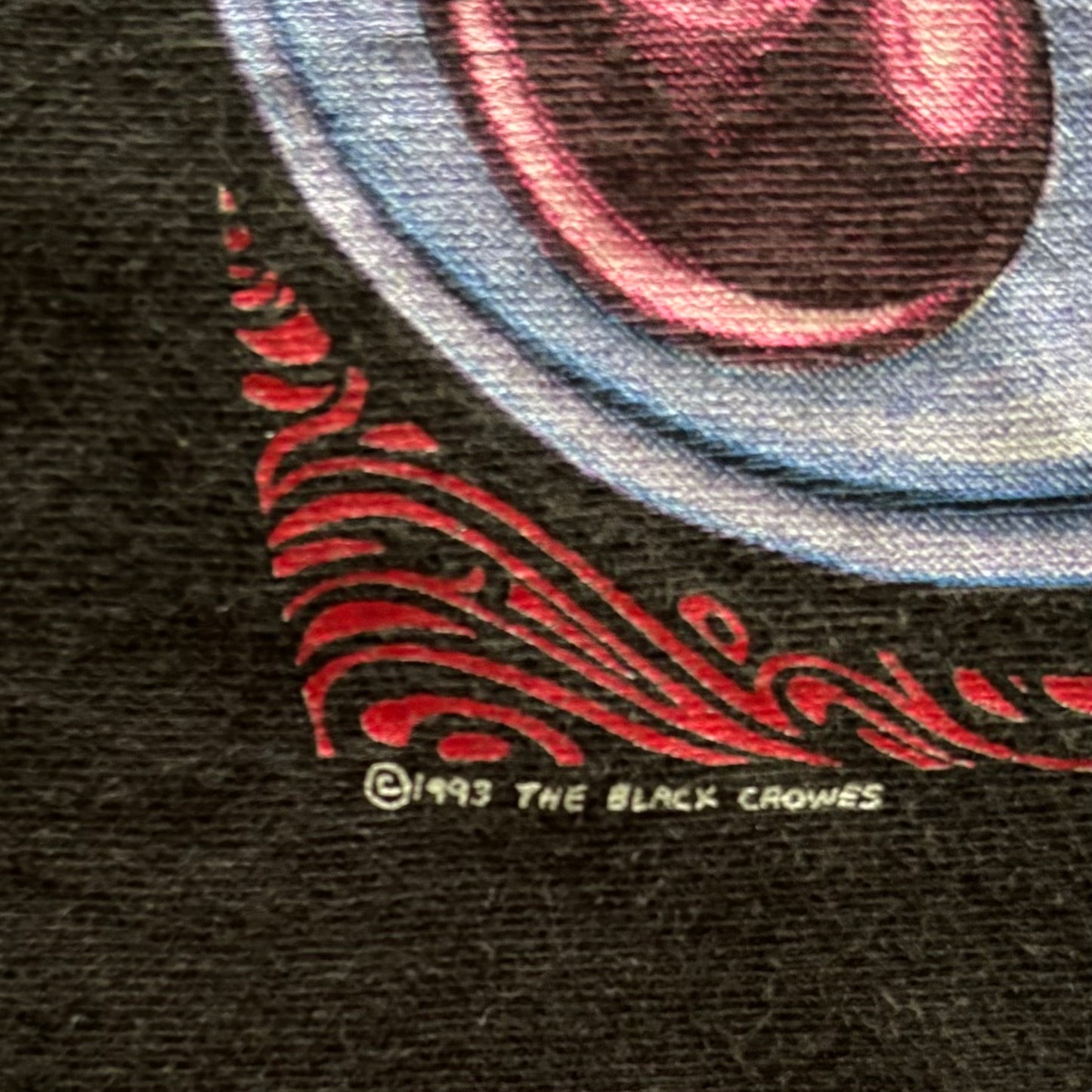 90's Lee The Black Crowes 両面プリント バンドTシャツ 黒 XL /A7615T-SO