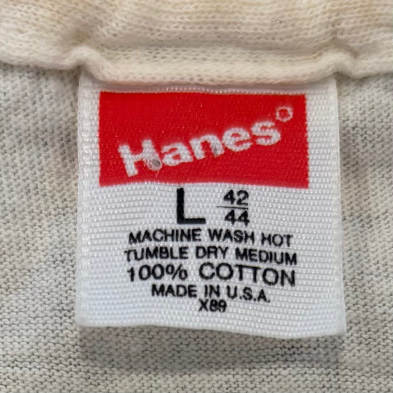80's Hanes THE WHO "The kind ARE ALRIGHT TOUR 1989" バンドTシャツ 白 L /A7618T-SO