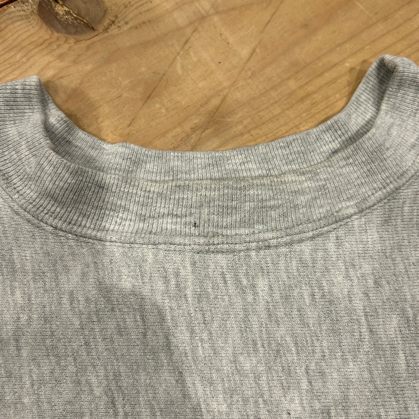 80's Champion×LANDS' END Reverse Weave リバース EFW刺繍 スウェット グレー/A5398R-SO