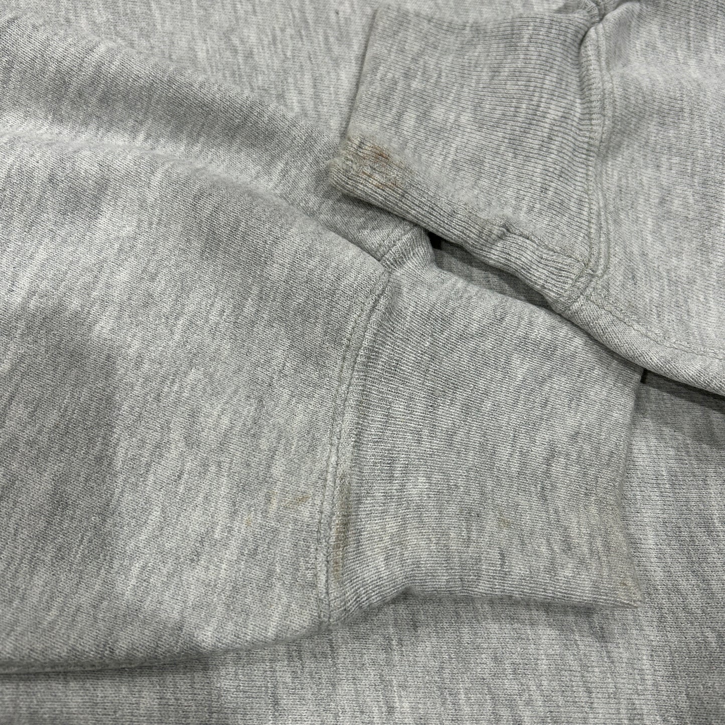 80's Champion×LANDS' END Reverse Weave リバース EFW刺繍 スウェット グレー/A5398R-SO