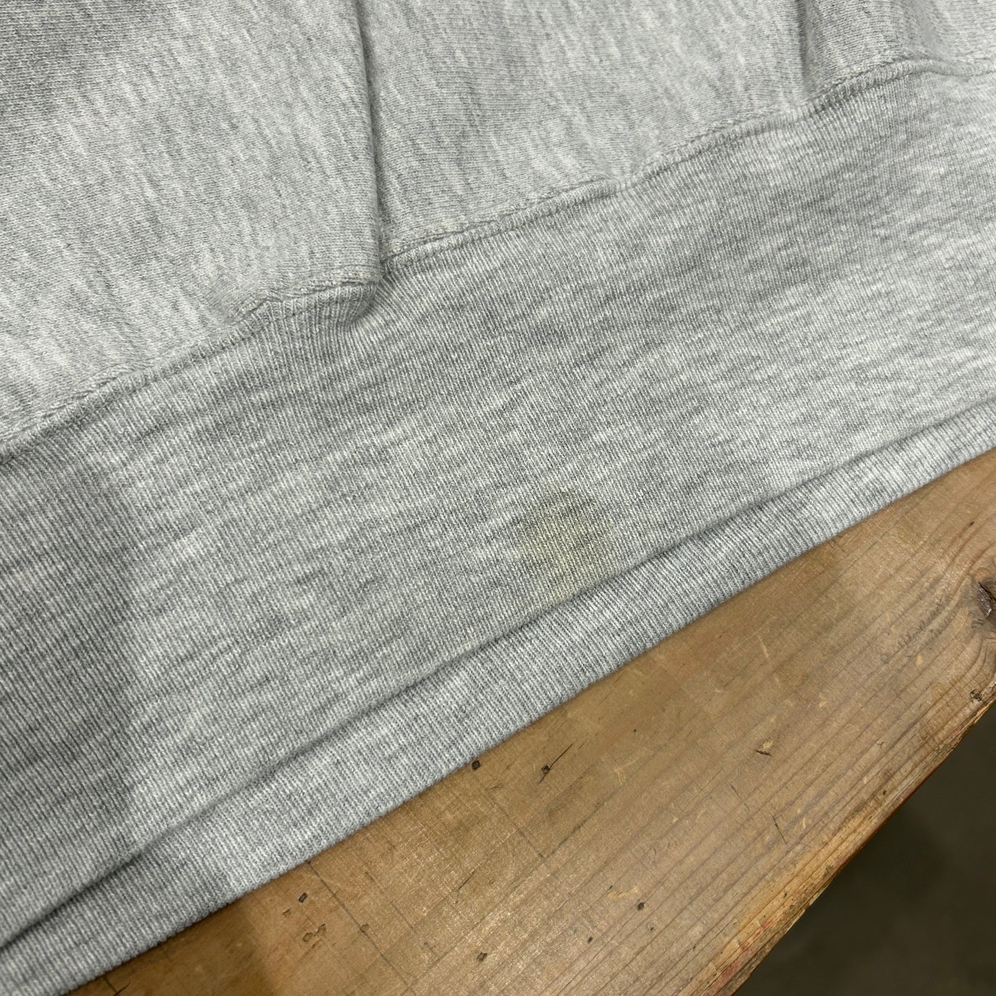 80's Champion×LANDS' END Reverse Weave リバース EFW刺繍 スウェット グレー/A5398R-SO