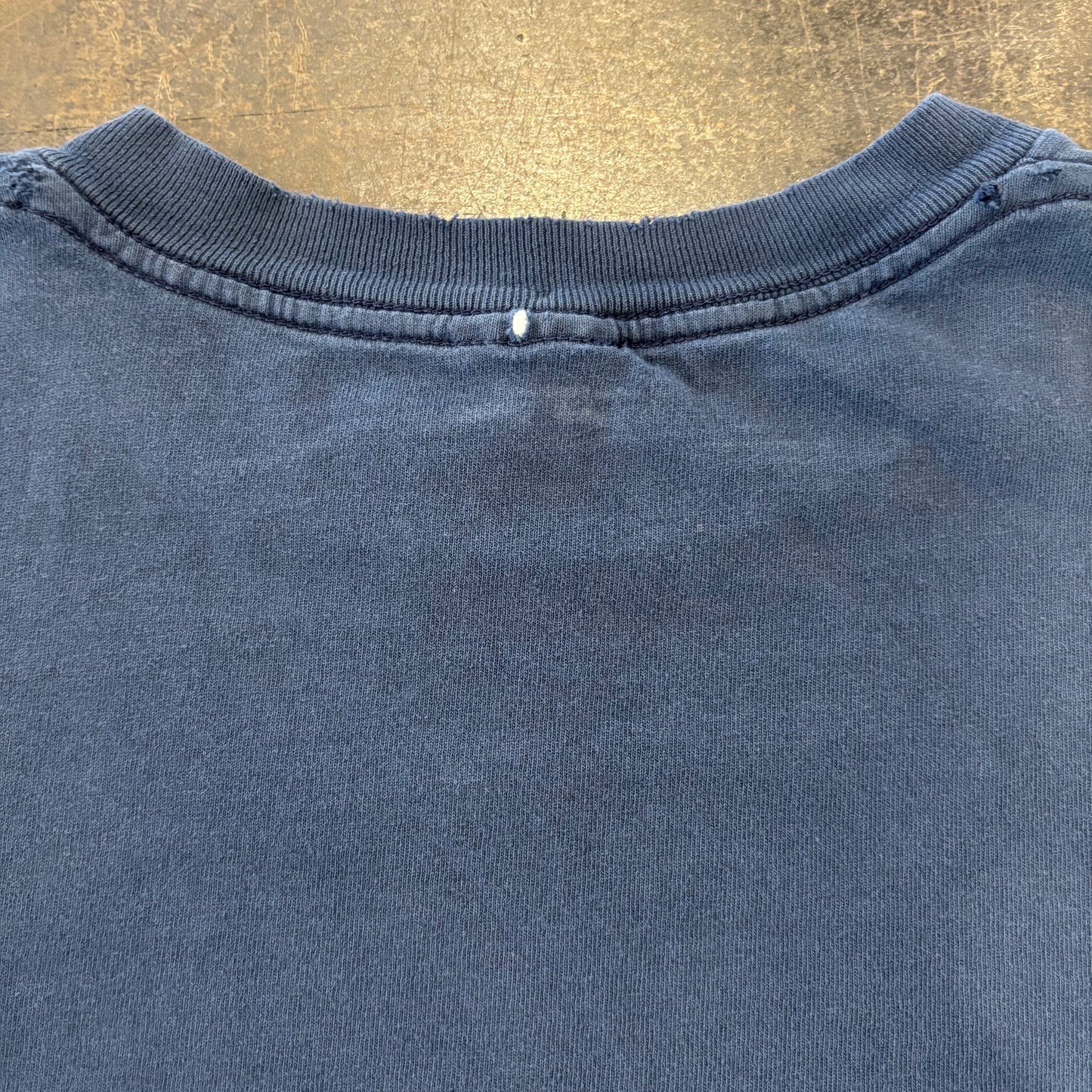 90's BAD RELIGION 文字プリント バンドTシャツ ネイビー /A7267T-SO