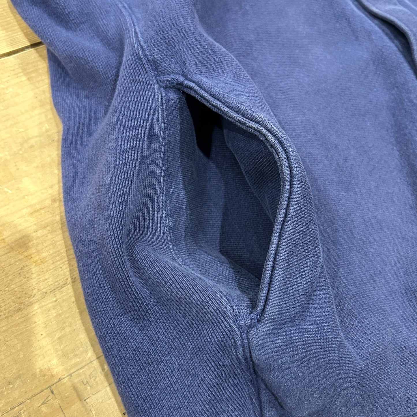 90's Champion Reverse Weave リバースウィーブ スナップカーディガン フェード ナス紺(XL)/A6685R-SO