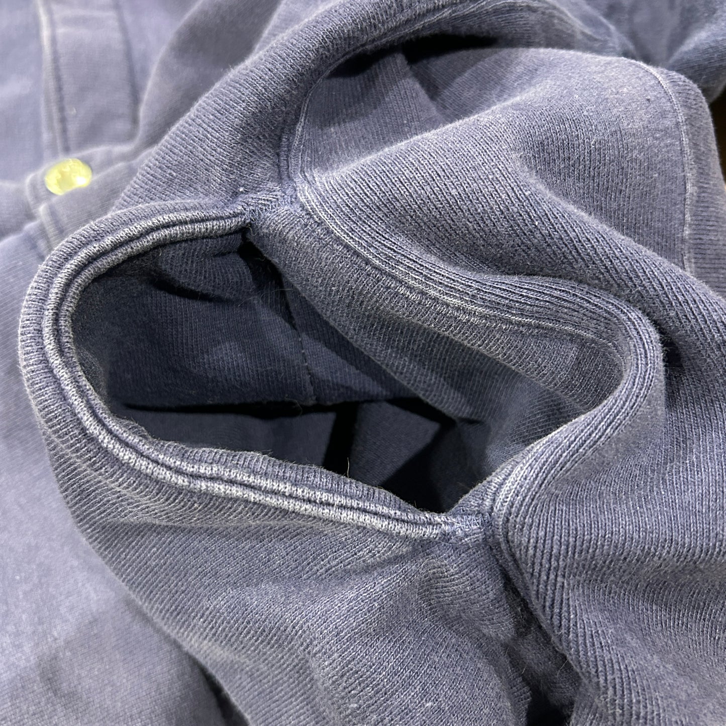 90's Champion Reverse Weave リバースウィーブ スナップカーディガン フェード ナス紺(XL)/A6685R-SO
