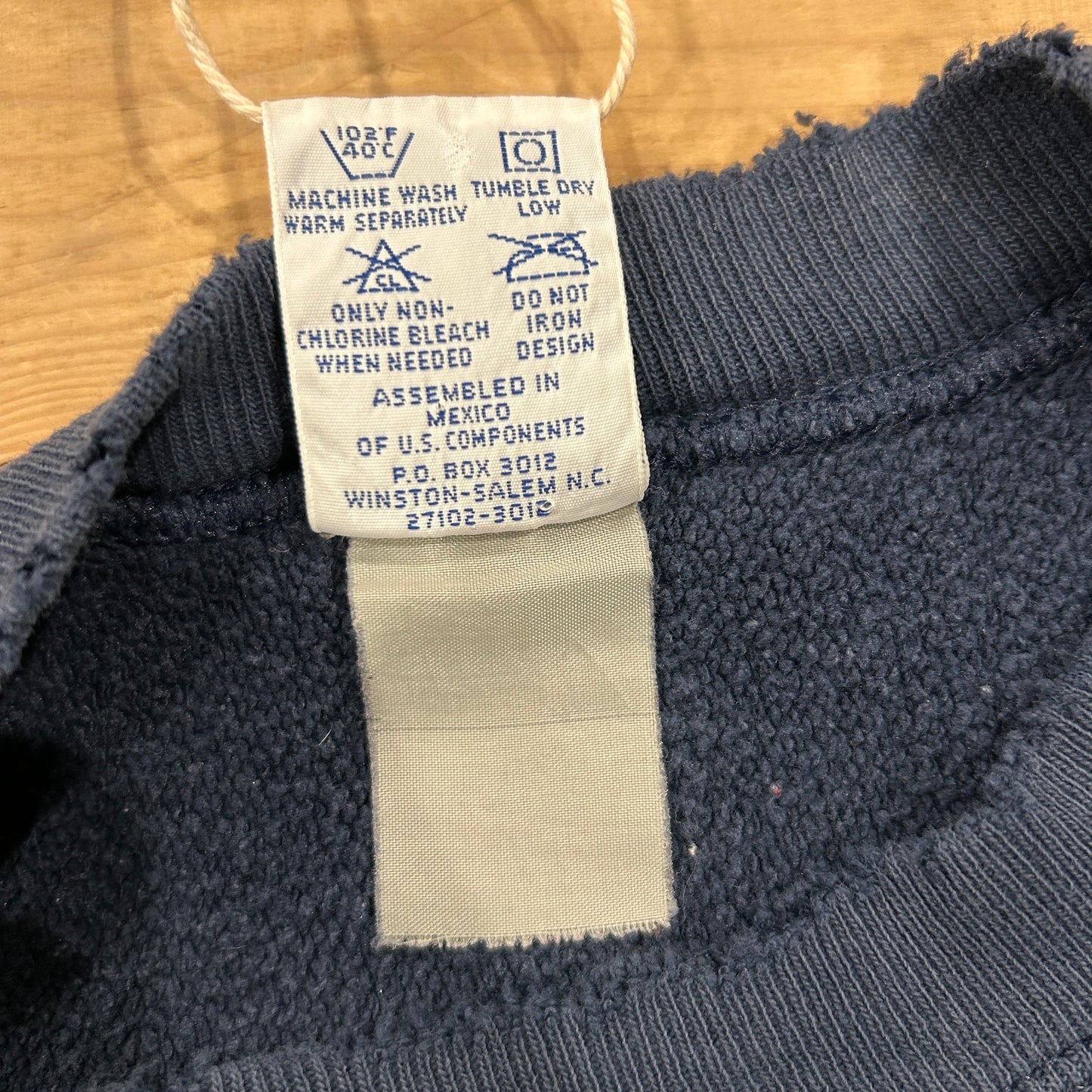 90's Champion Reverse Weave リバースウィーブ GEORGE TOWN 紺(XL)/A2674R-SO
