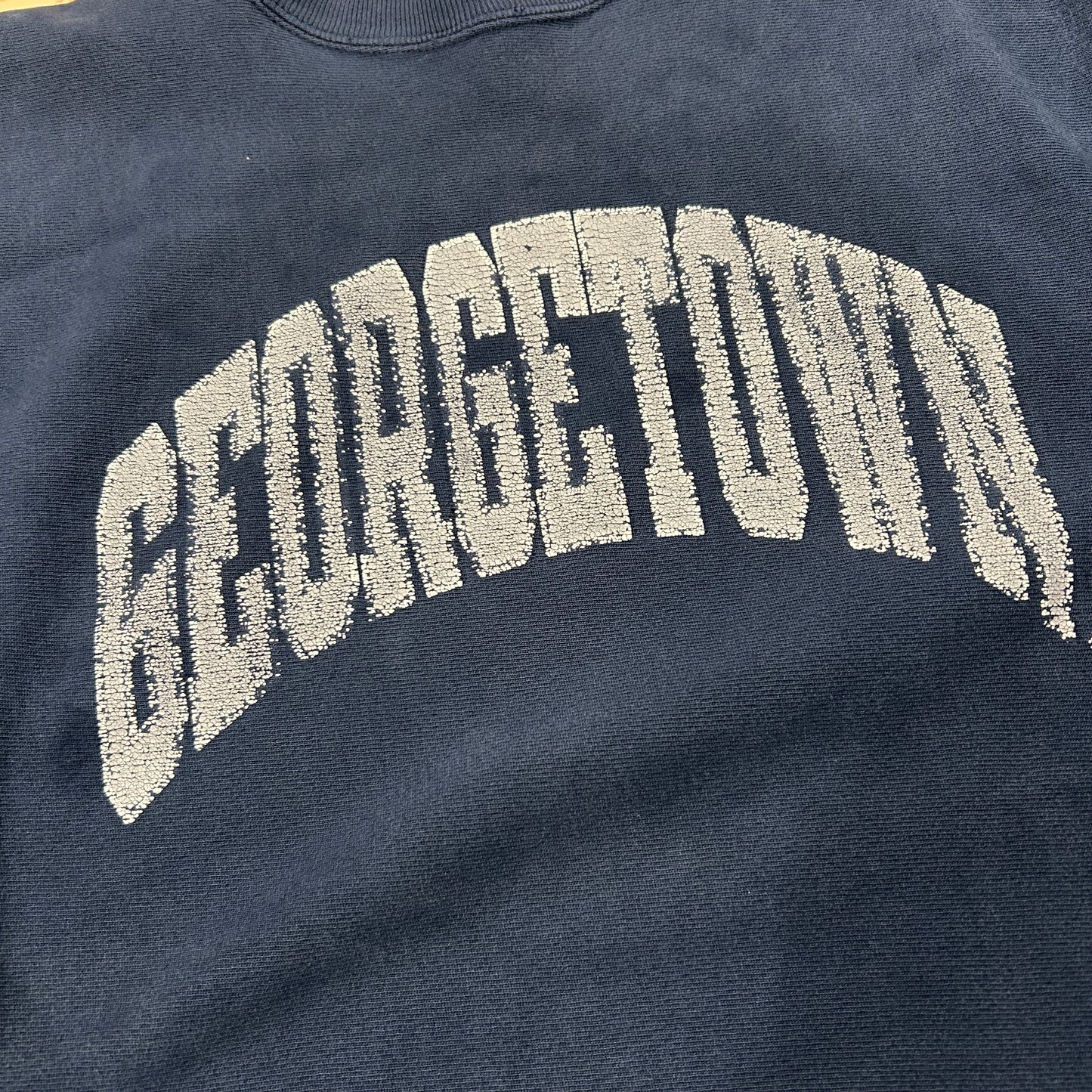 90's Champion Reverse Weave リバースウィーブ GEORGE TOWN 紺(XL)/A2674R-SO