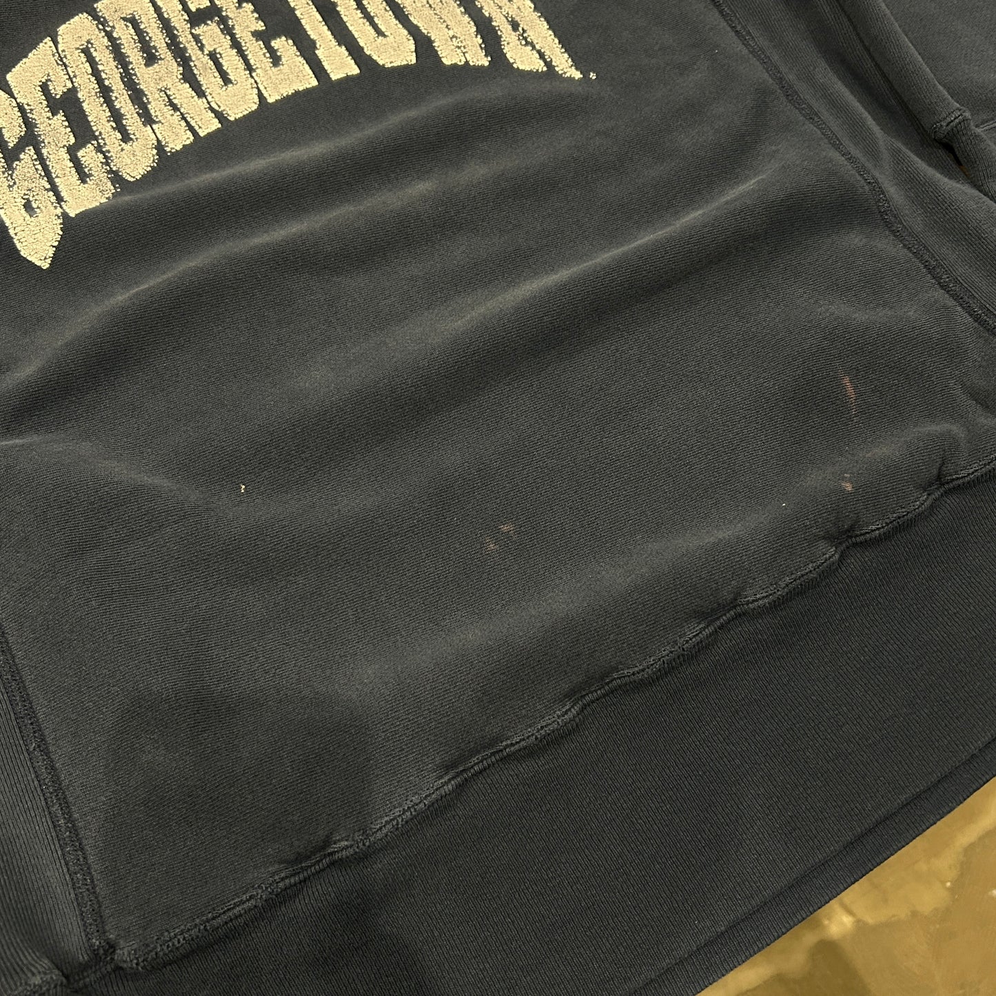 90's Champion Reverse Weave リバースウィーブ GEORGE TOWN 紺(XL)/A2674R-SO