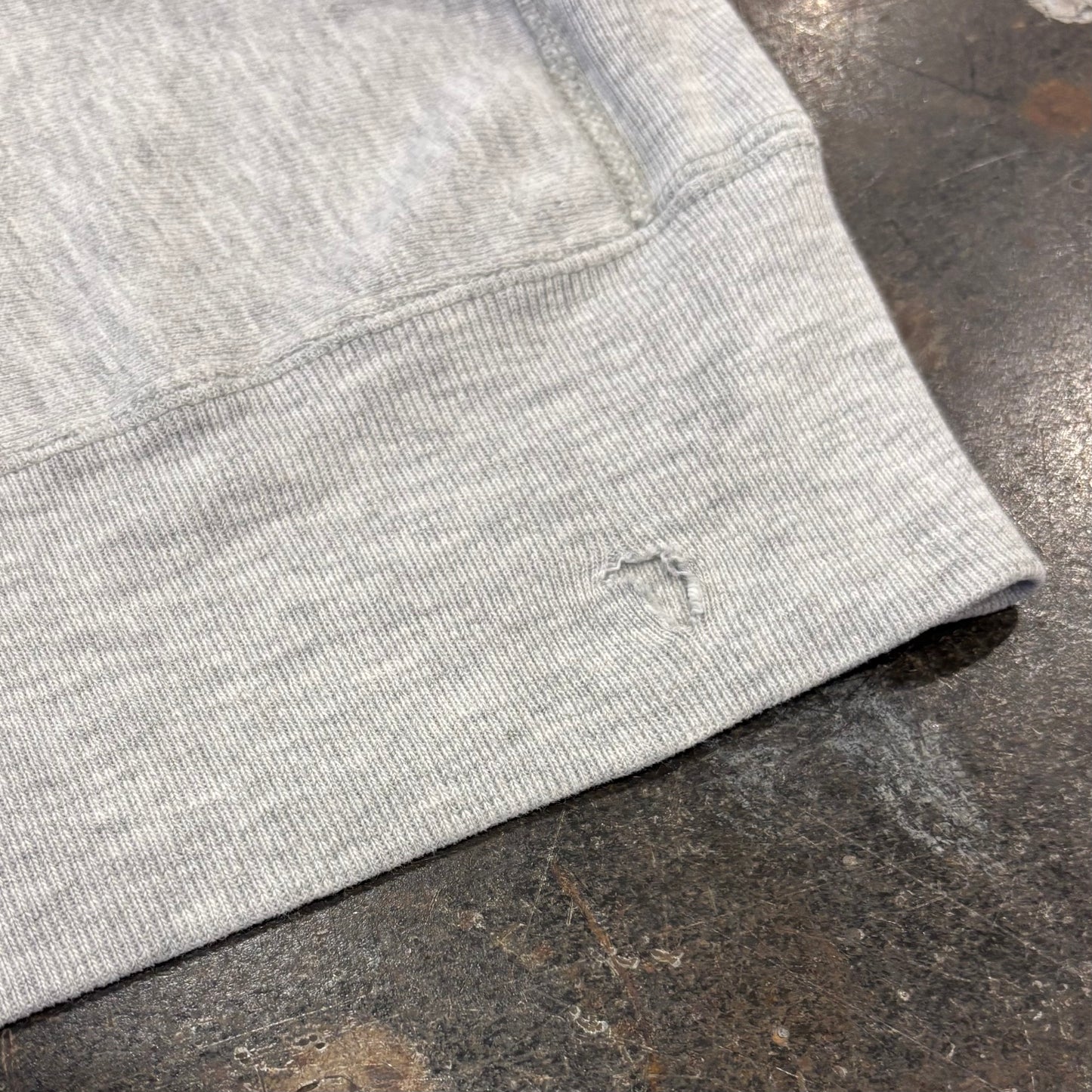 80's Champion チャンピオン Reverse Weave リバースウィーブ トリコタグ TULANE カレッジ スウェットフーディー パーカー グレー (XL) /A7706R-SO