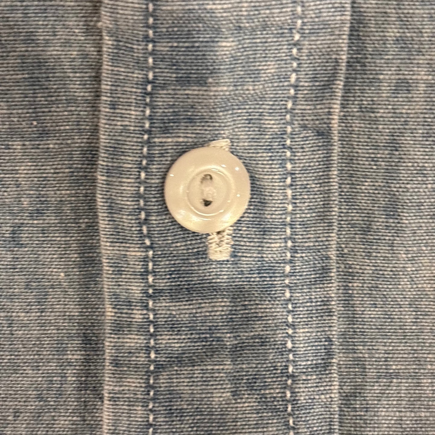 00's J.CREW ショートスリーブシャツ 水色 (L)/A7467S-SO
