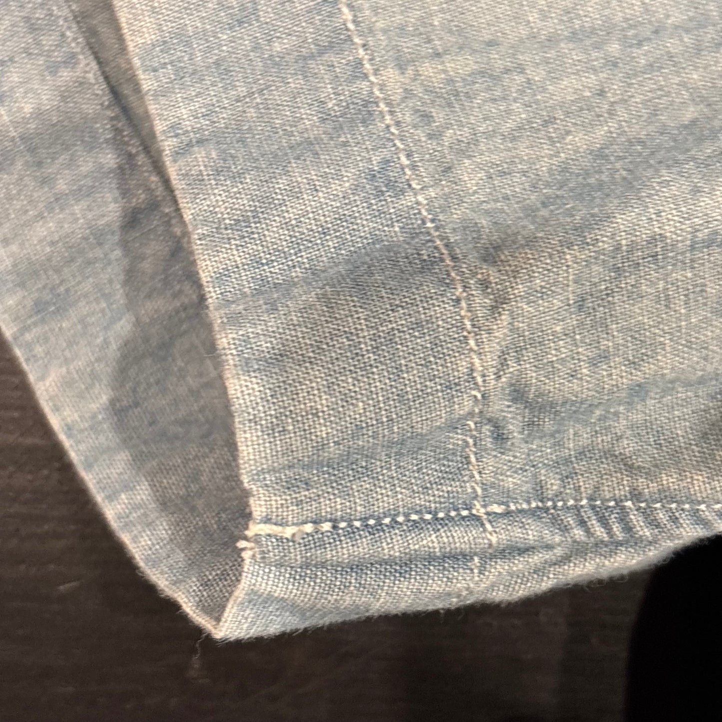 00's J.CREW ショートスリーブシャツ 水色 (L)/A7467S-SO