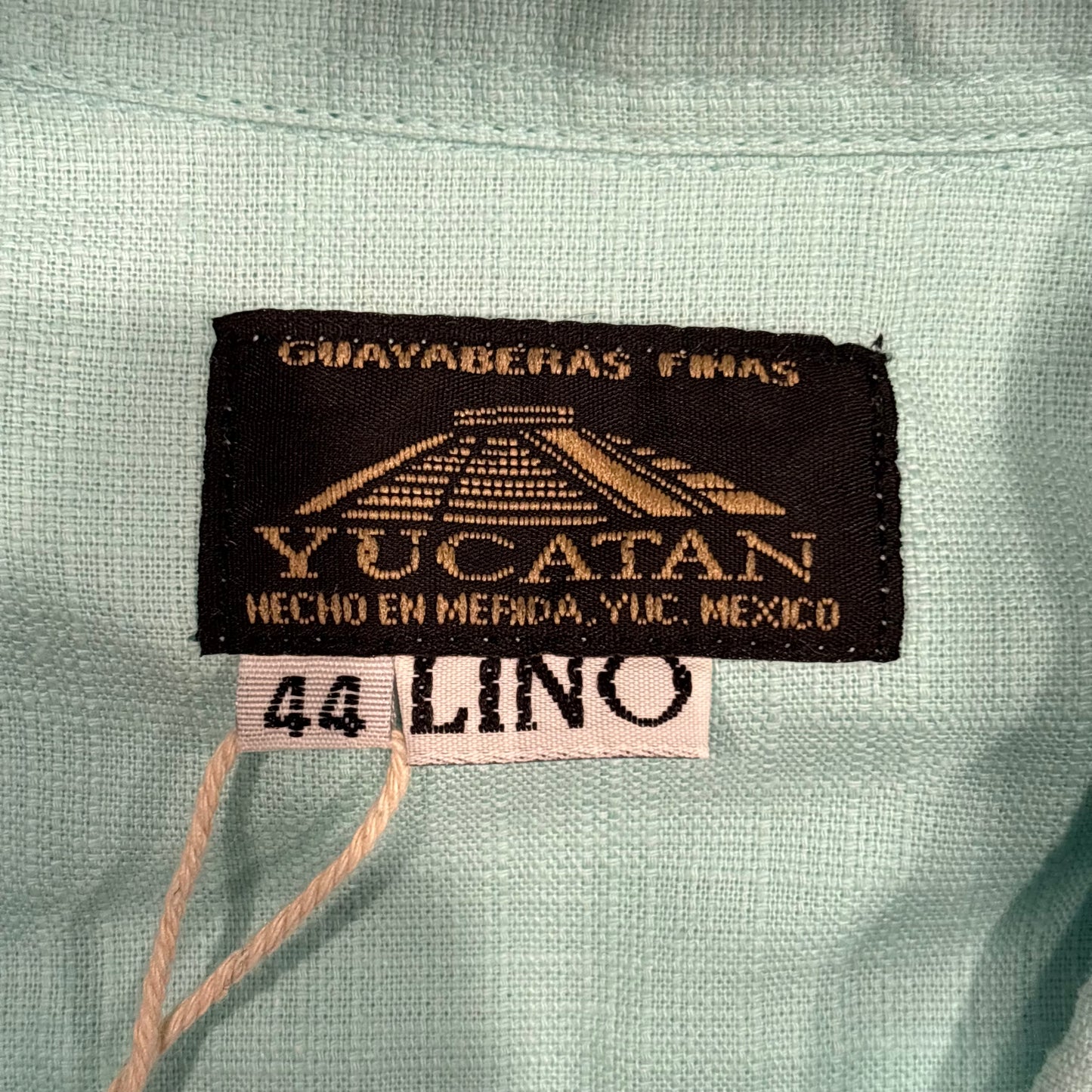 00's YUCATAN キューバシャツ 水色 (XL)/A7641S-SO
