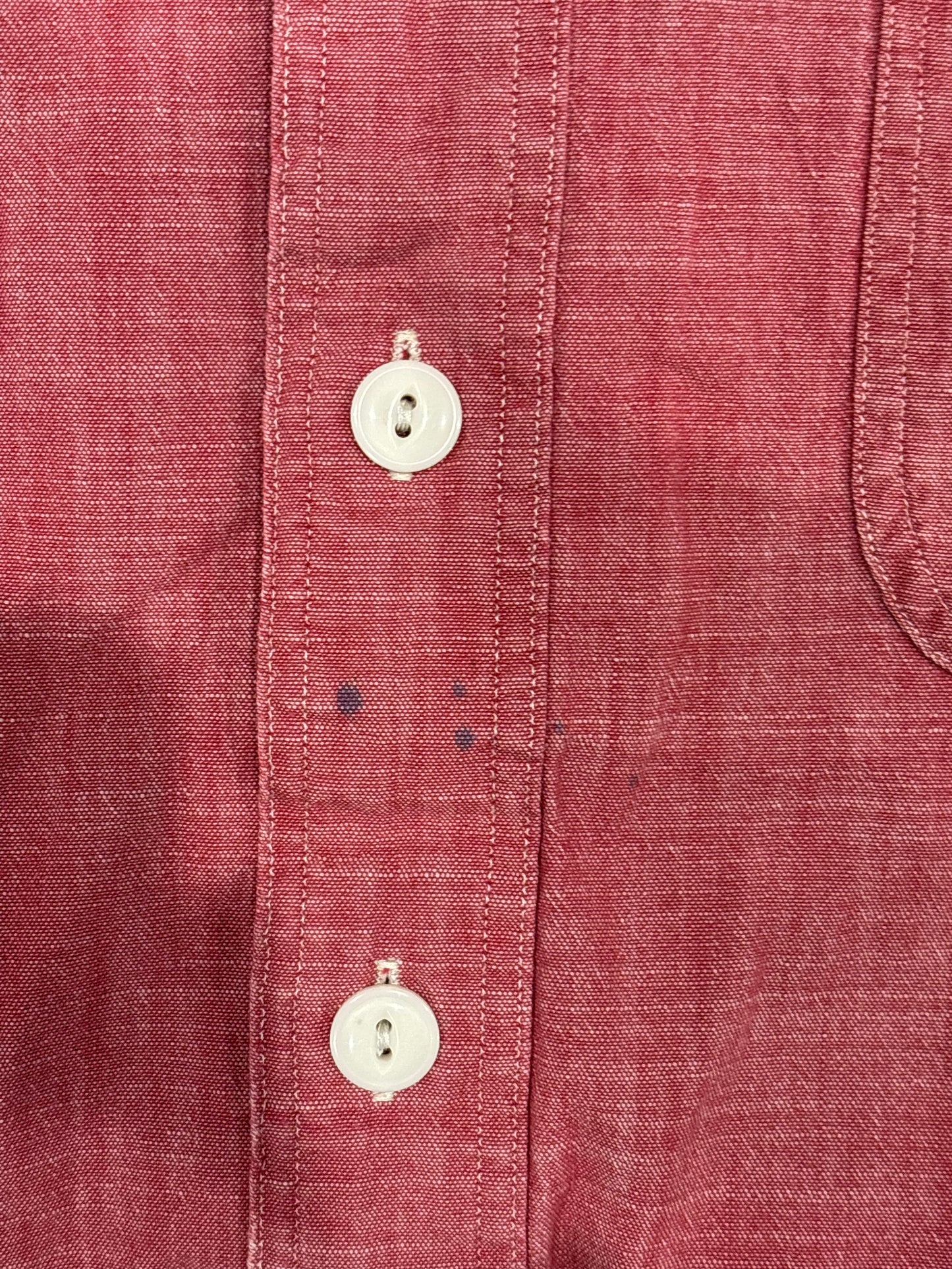 00's Polo Ralph Lauren ショートスリーブシャツ 赤 (L)/A7468S-SO