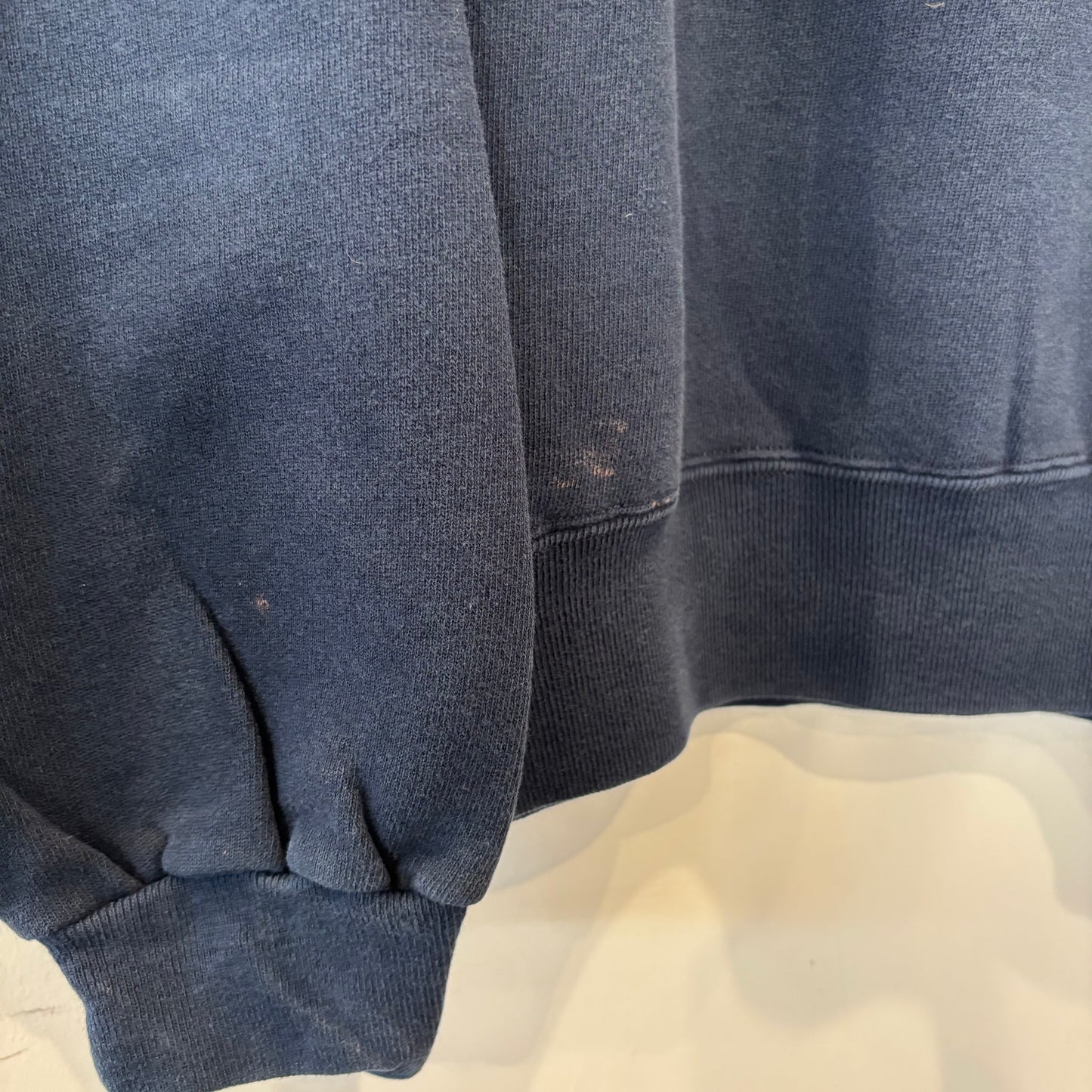 90's Champion チャンピオン カレッジスウェット "NOTREDAME" ネイビー (XL)/B1574S-SO