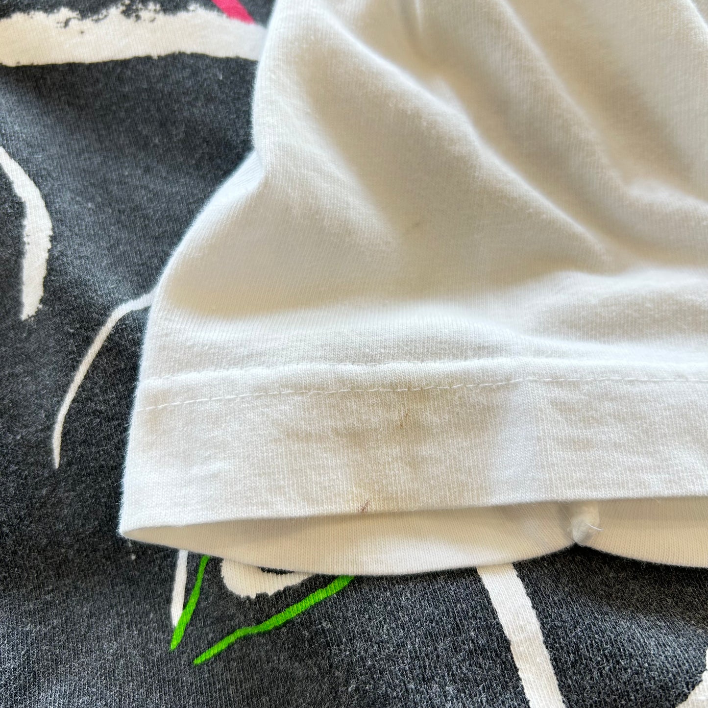 90's ESPRIT アートTシャツ 白(One Size)/B2357T-SO
