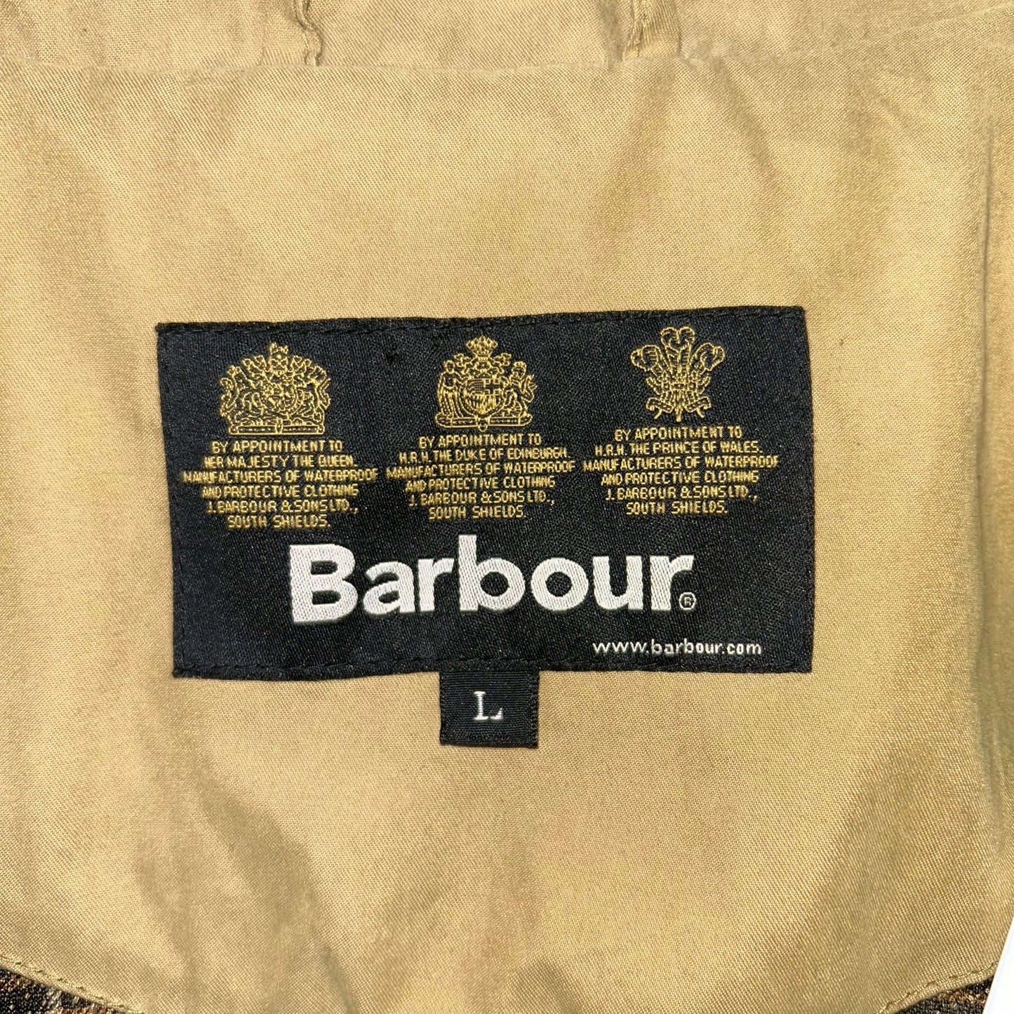 Barbour Active Blouson ベージュ(L)/A5361J-SO
