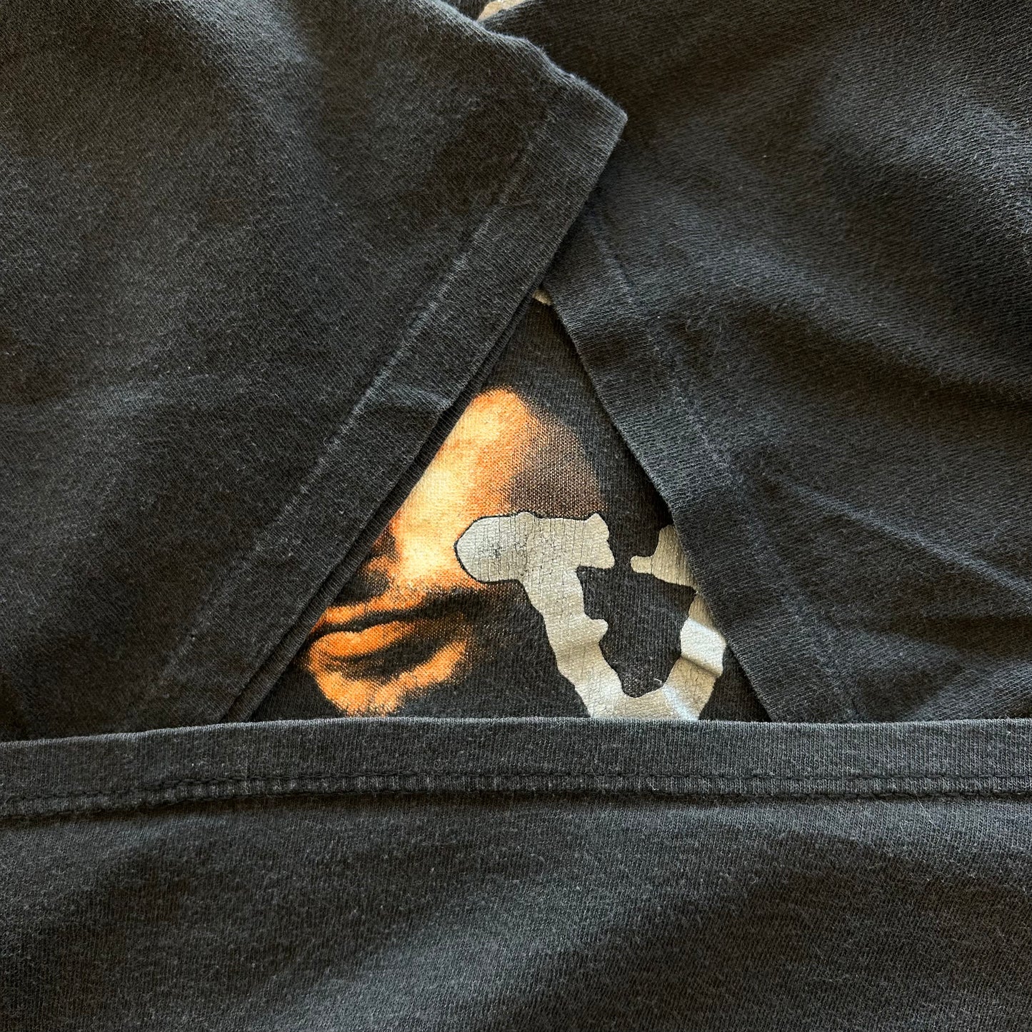 90's Bob Dylan 1992ツアーTシャツ ボブ・ディラン 黒(サイズ不明)/A6517T-SO