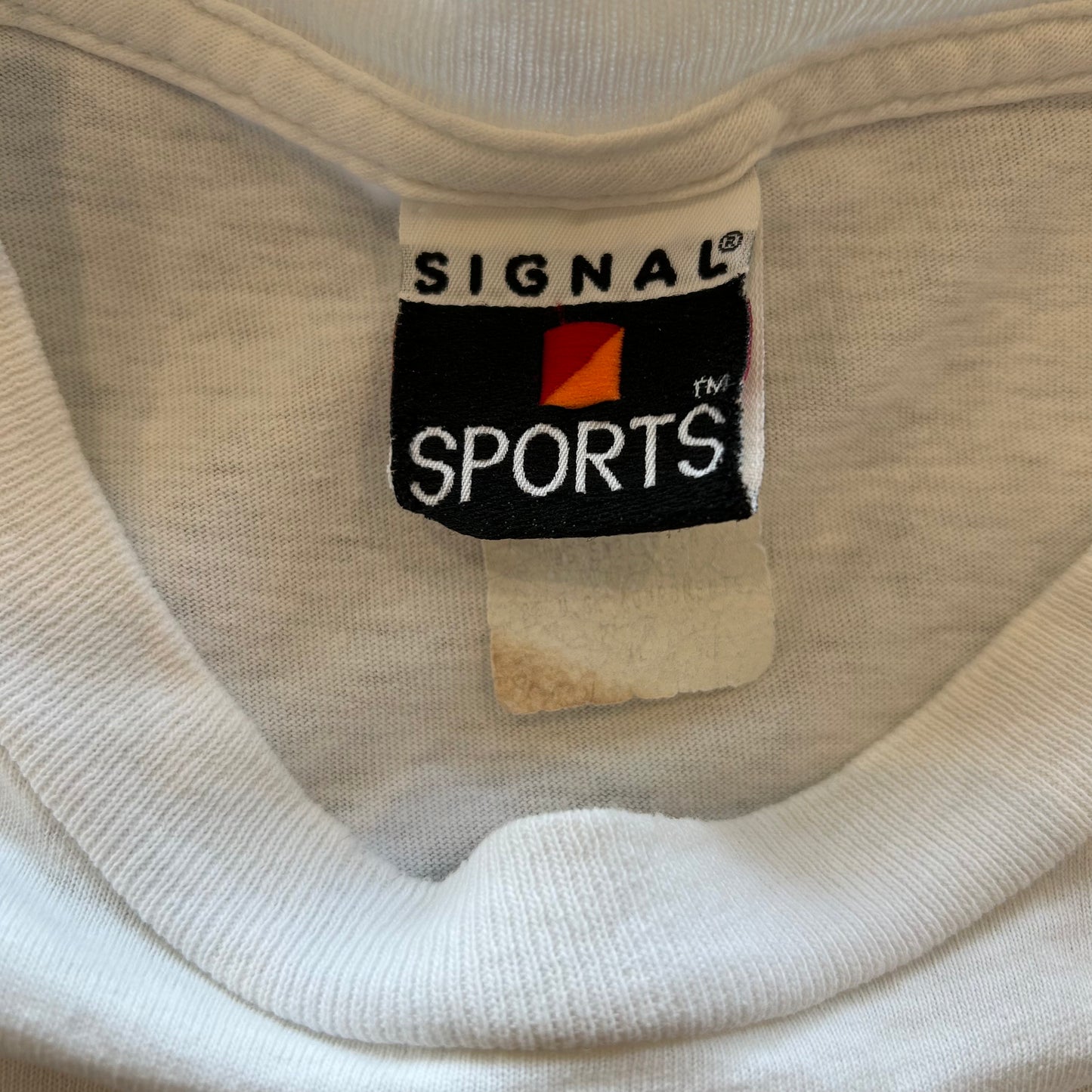 90's SIGNAL SPORT Grateful Dead ARNOLD SLICK Tシャツ デッドスカル 白(サイズ不明)/A6502T-SO