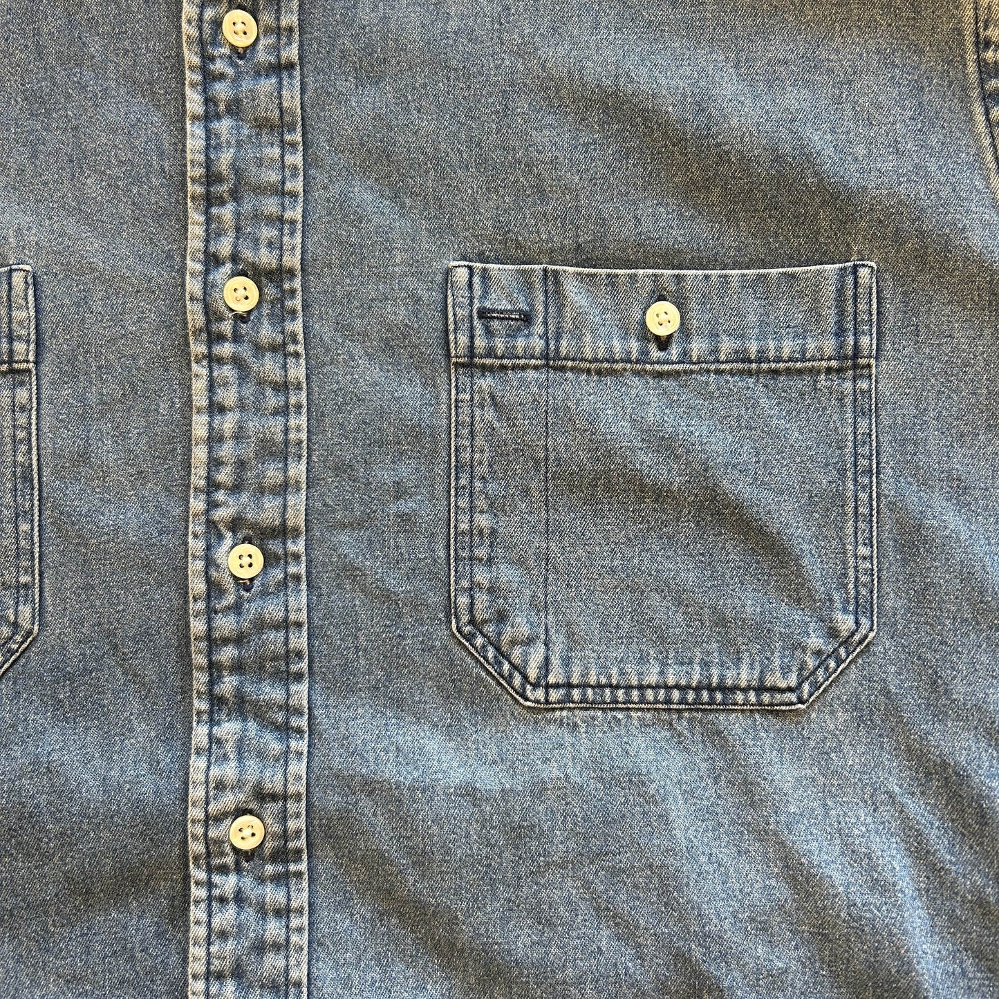 00's Polo by Ralph Lauren denim デニム シャツ ブルー (XL)/A2927SH-SO