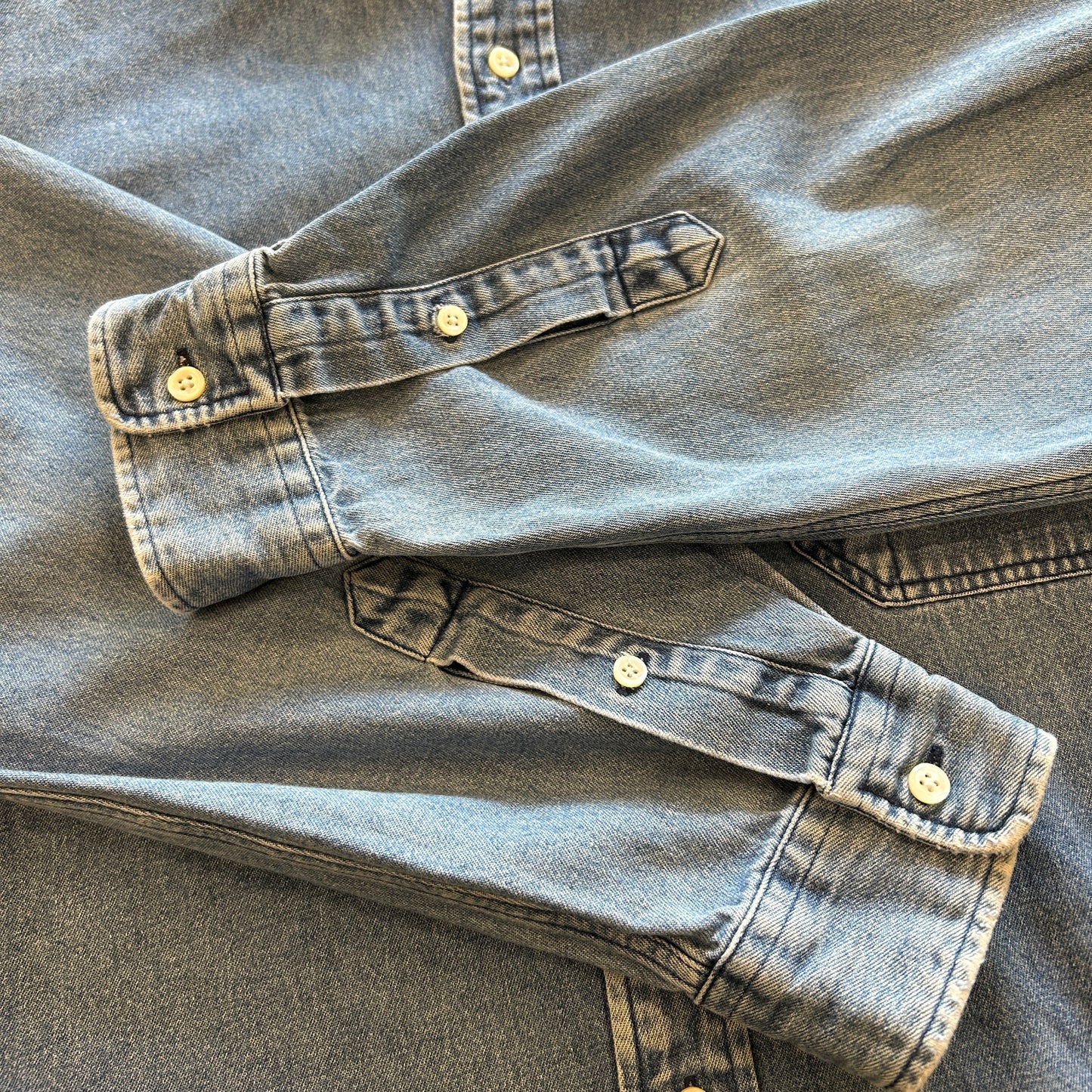 00's Polo by Ralph Lauren denim デニム シャツ ブルー (XL)/A2927SH-SO