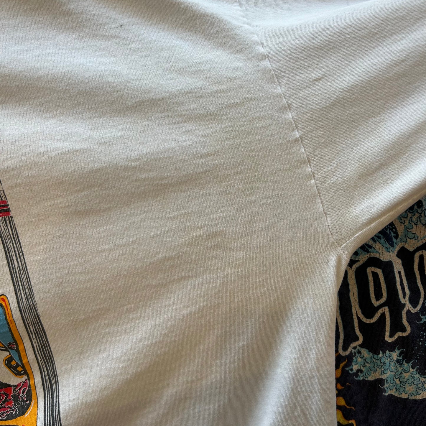 90's SIGNAL SPORT Grateful Dead ARNOLD SLICK Tシャツ デッドスカル 白(サイズ不明)/A6502T-SO