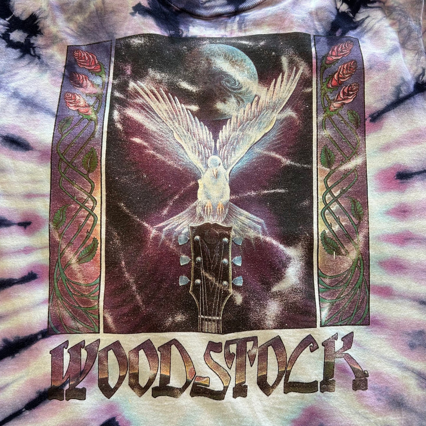 80's 1988 Mikio Kennedy WOODSTOCK タイダイTシャツ (XL)/A4008T-SO