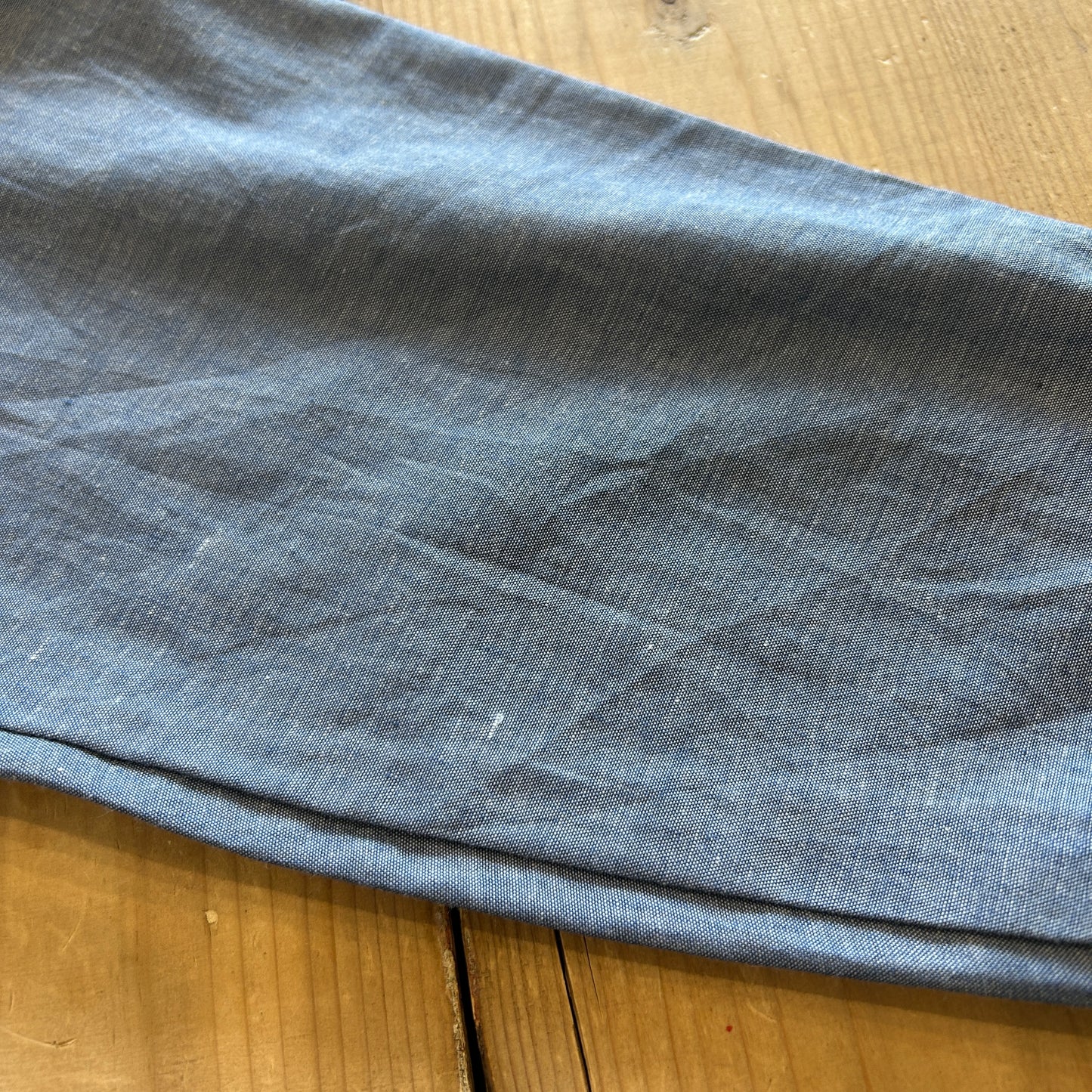 80's~ RED KAP ”DURABLE PRESS” ウエスタンシャツ ライトブルー (L)/B2953SH-SO