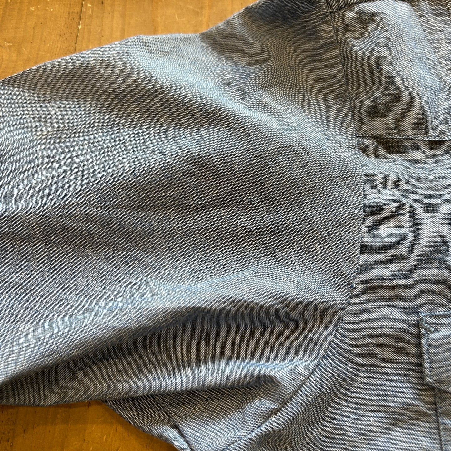 80's~ RED KAP ”DURABLE PRESS” ウエスタンシャツ ライトブルー (L)/B2953SH-SO