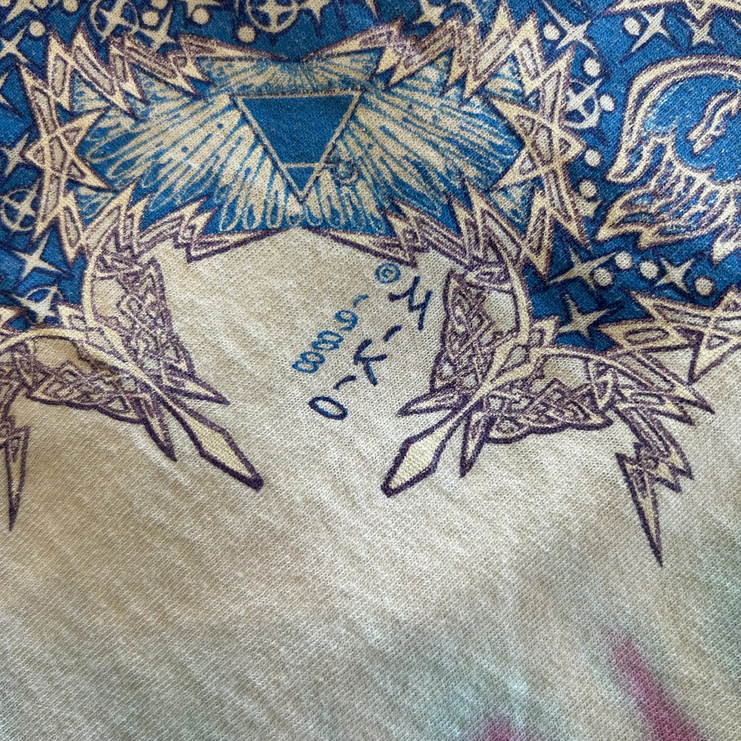 80's 1988 Mikio Kennedy WOODSTOCK タイダイTシャツ (XL)/A4008T-SO