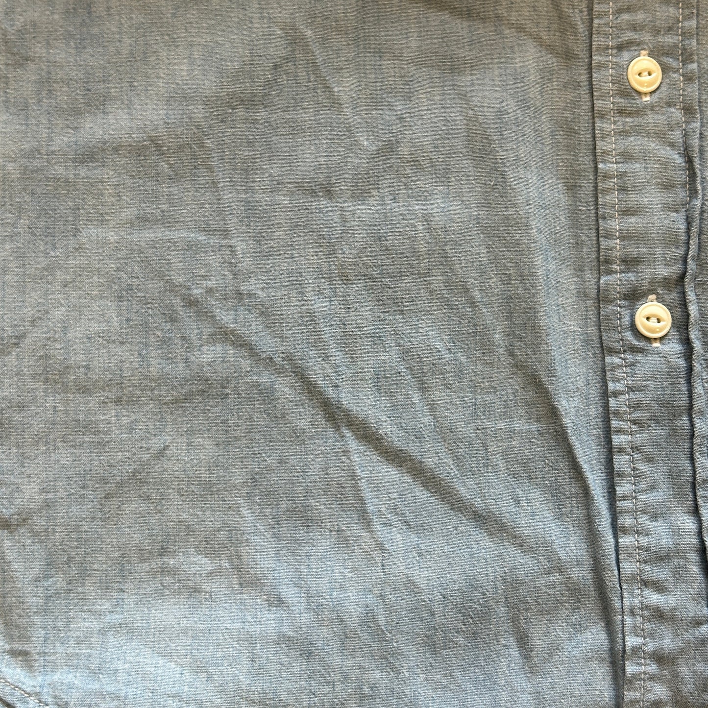 90's Polo by Ralph Lauren シャンブレーシャツ ライトブルー (L)/A7773SH-SO