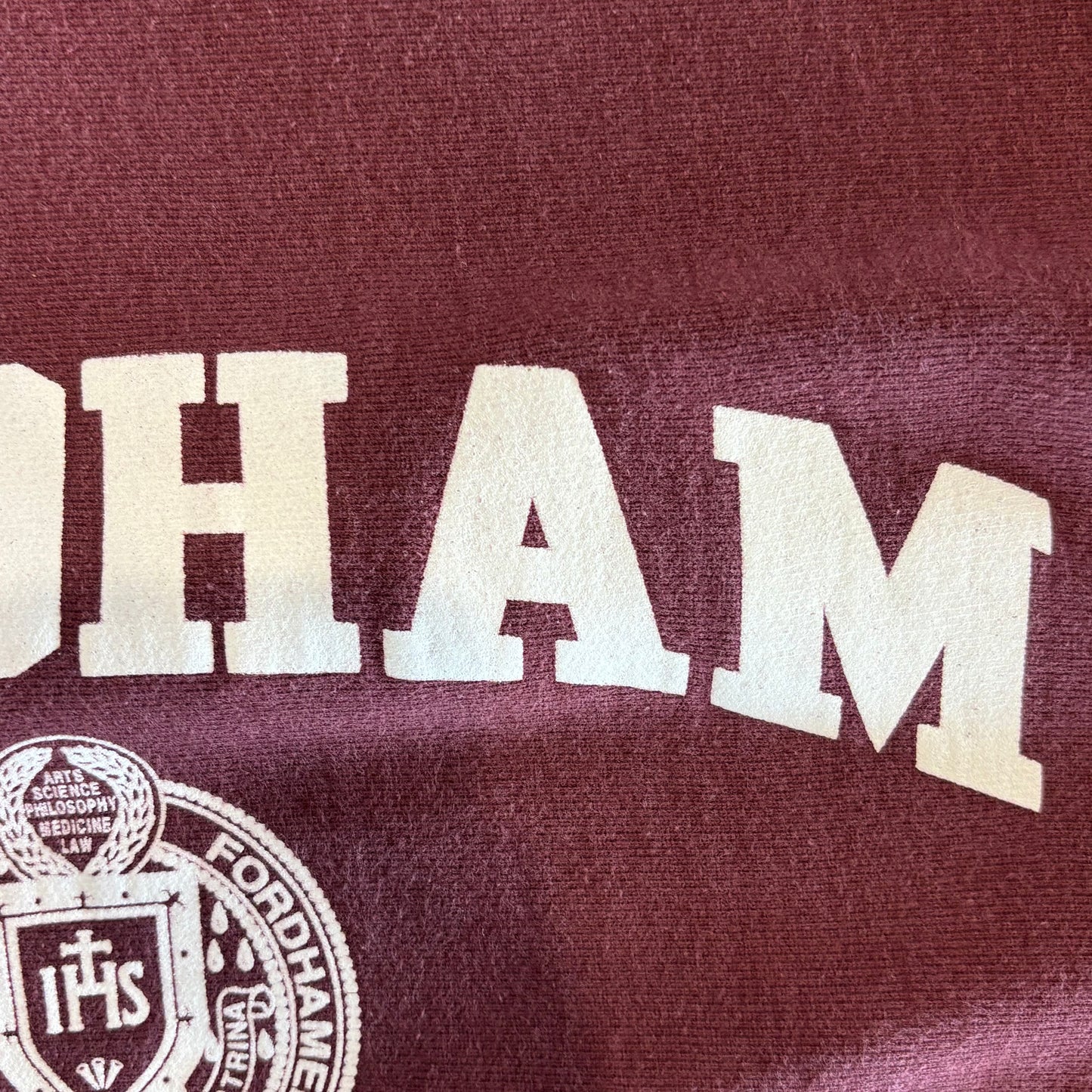 00's Champion Original Reverse Weave リバースウィーブ FORDHAM カレッジスウェット ワインレッド (M)/B3011R-SO