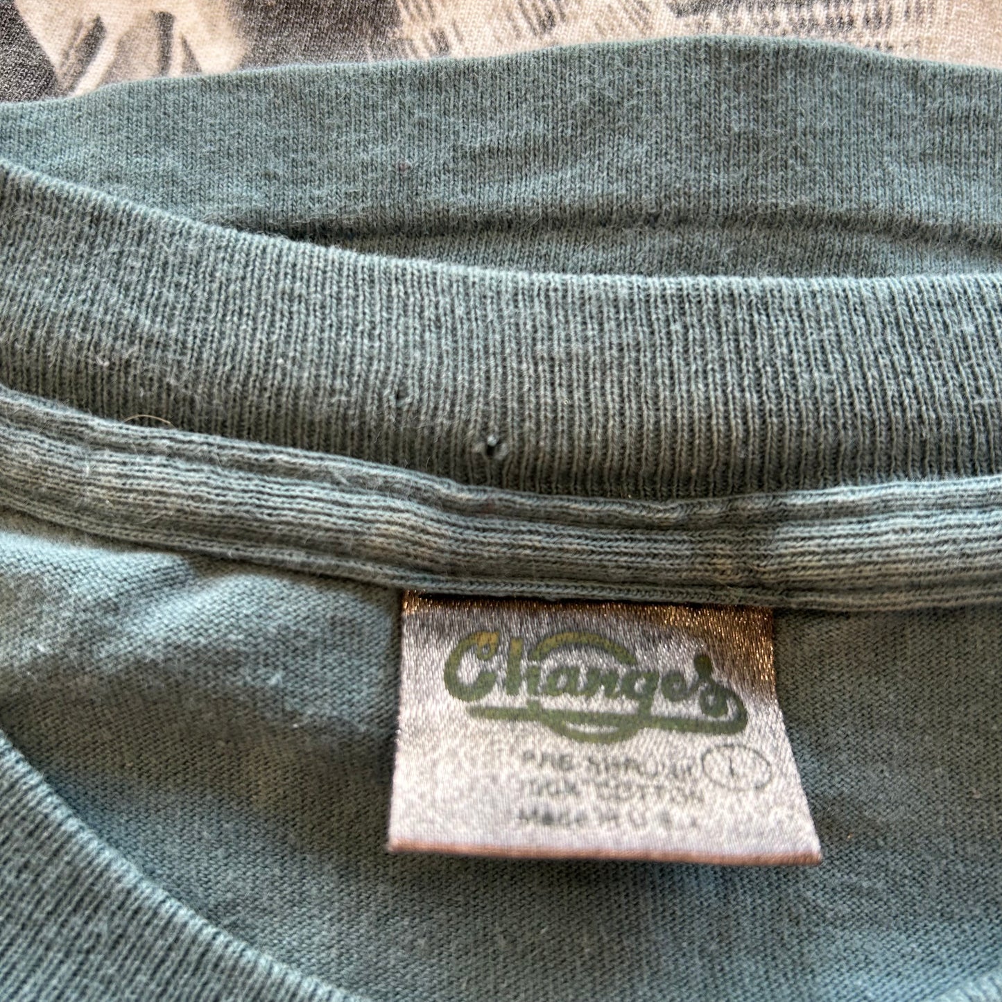 90's Changes UNDER DOG アンダードッグショー キャラクターTシャツ CKパロディーロゴ (L)B2154T-SO