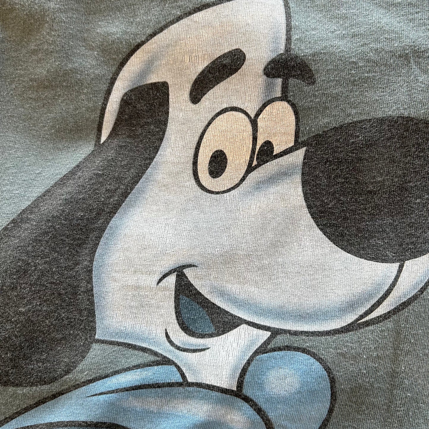 90's Changes UNDER DOG アンダードッグショー キャラクターTシャツ CKパロディーロゴ (L)B2154T-SO