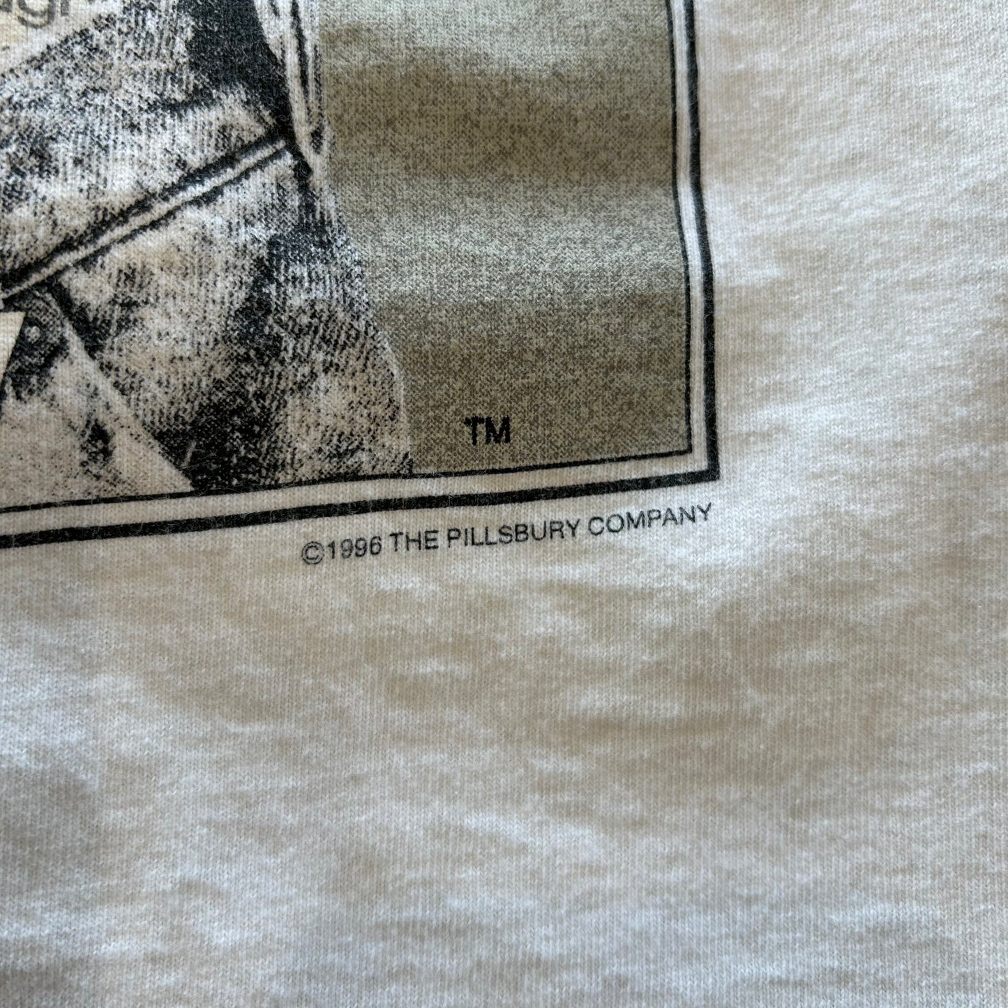 90's GILDAN Doughboy ドゥボーイ Calvin KleinパロディーTシャツ 白(XL)/B2156T-SO
