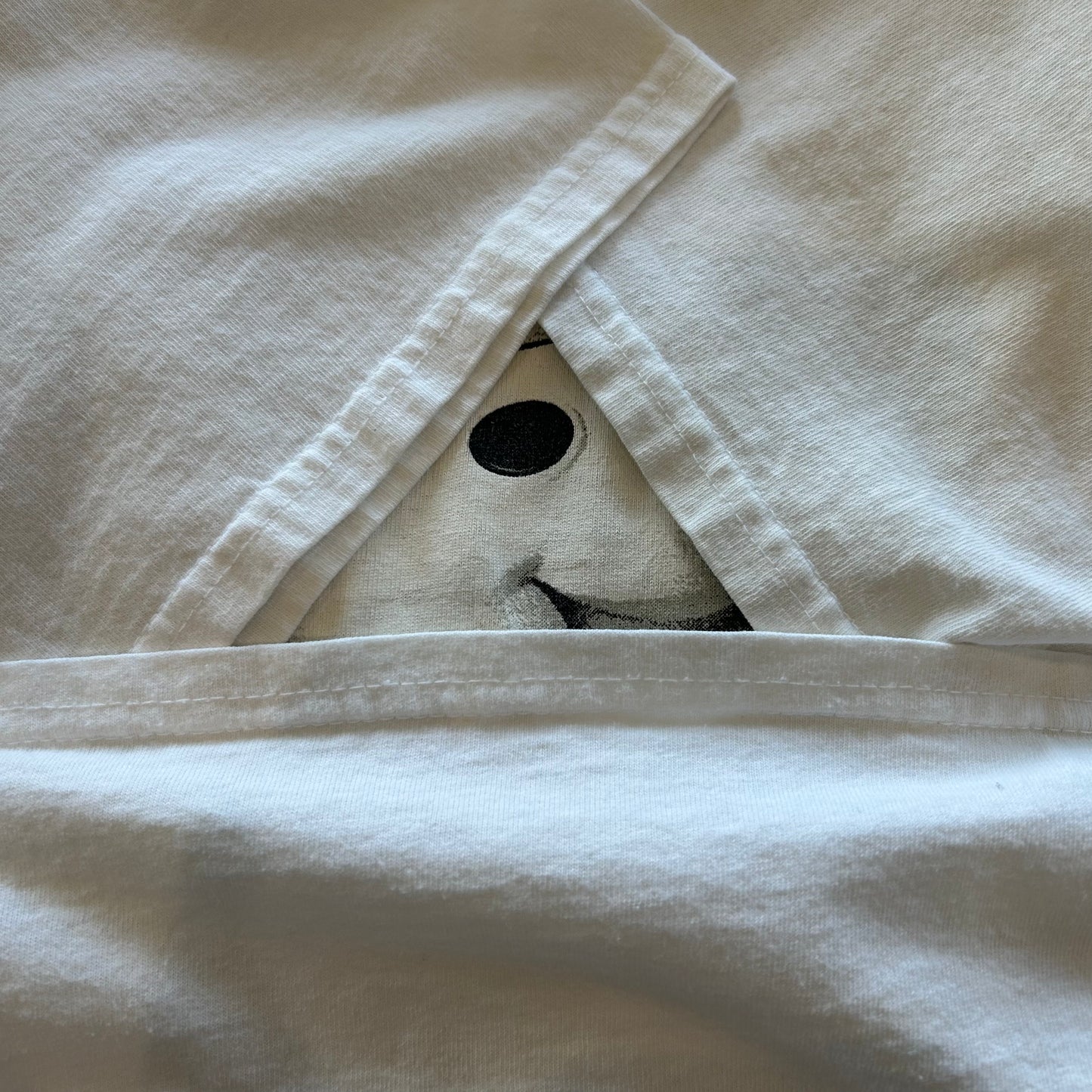 90's GILDAN Doughboy ドゥボーイ Calvin KleinパロディーTシャツ 白(XL)/B2156T-SO