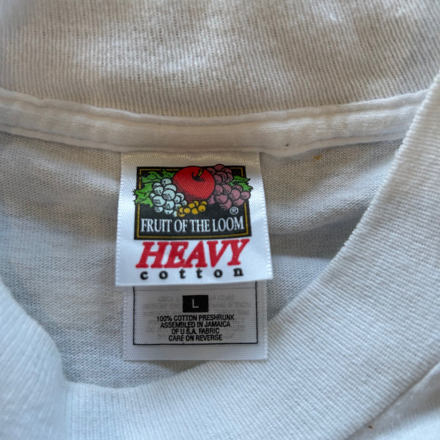 90's Fruit of The Loom Mozart モーツァルト Tシャツ 白(L)/B1952T-SO